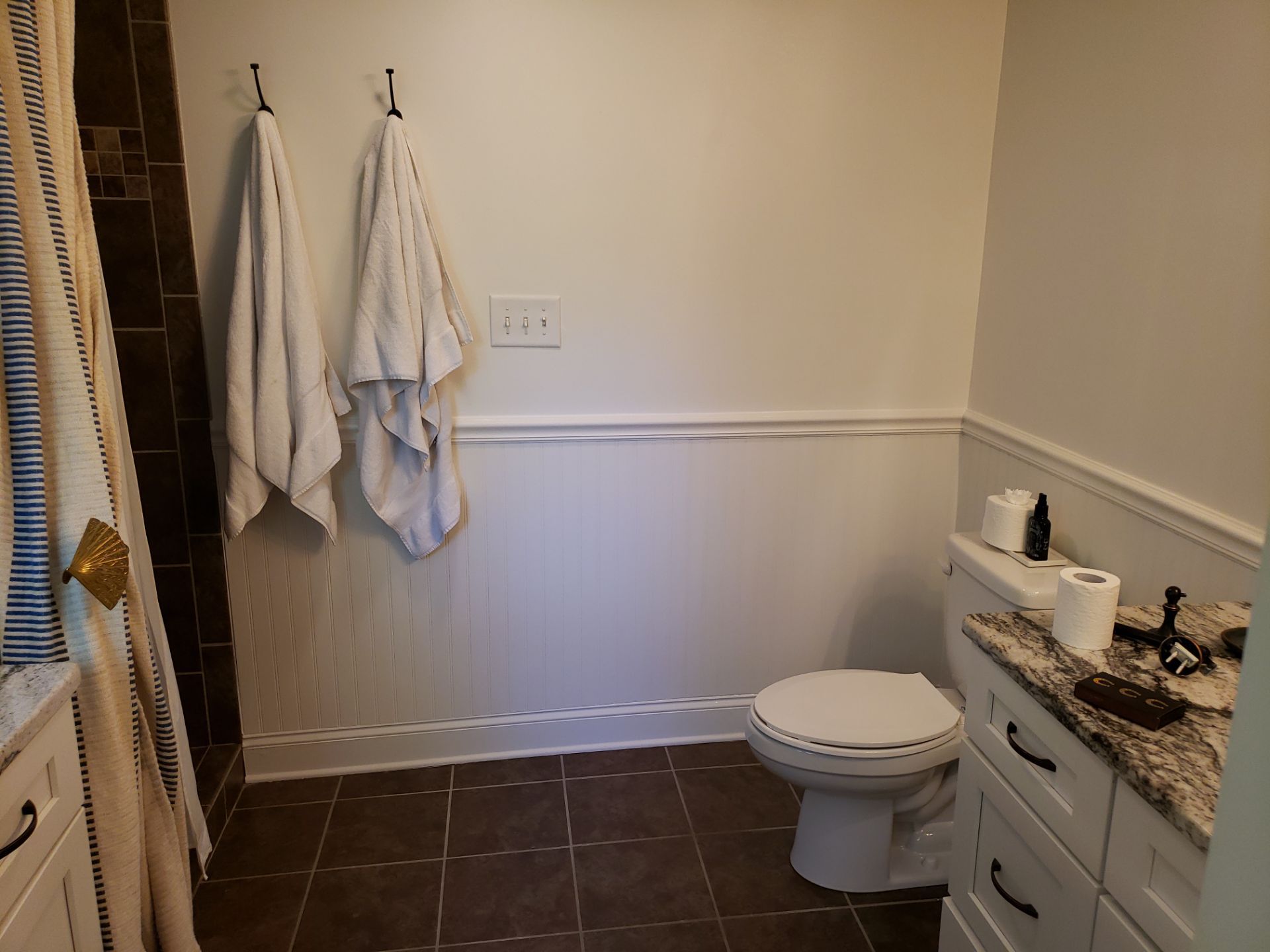 Swipe to See the Before & After! Beadboard & Chair Rail Edition! by A Step Above Handy LLC