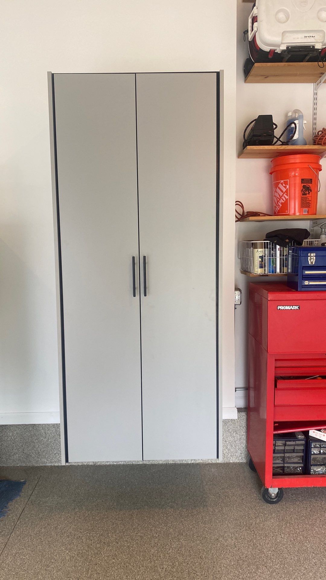 Dave J. adds storage to his garage! by Banner Garage