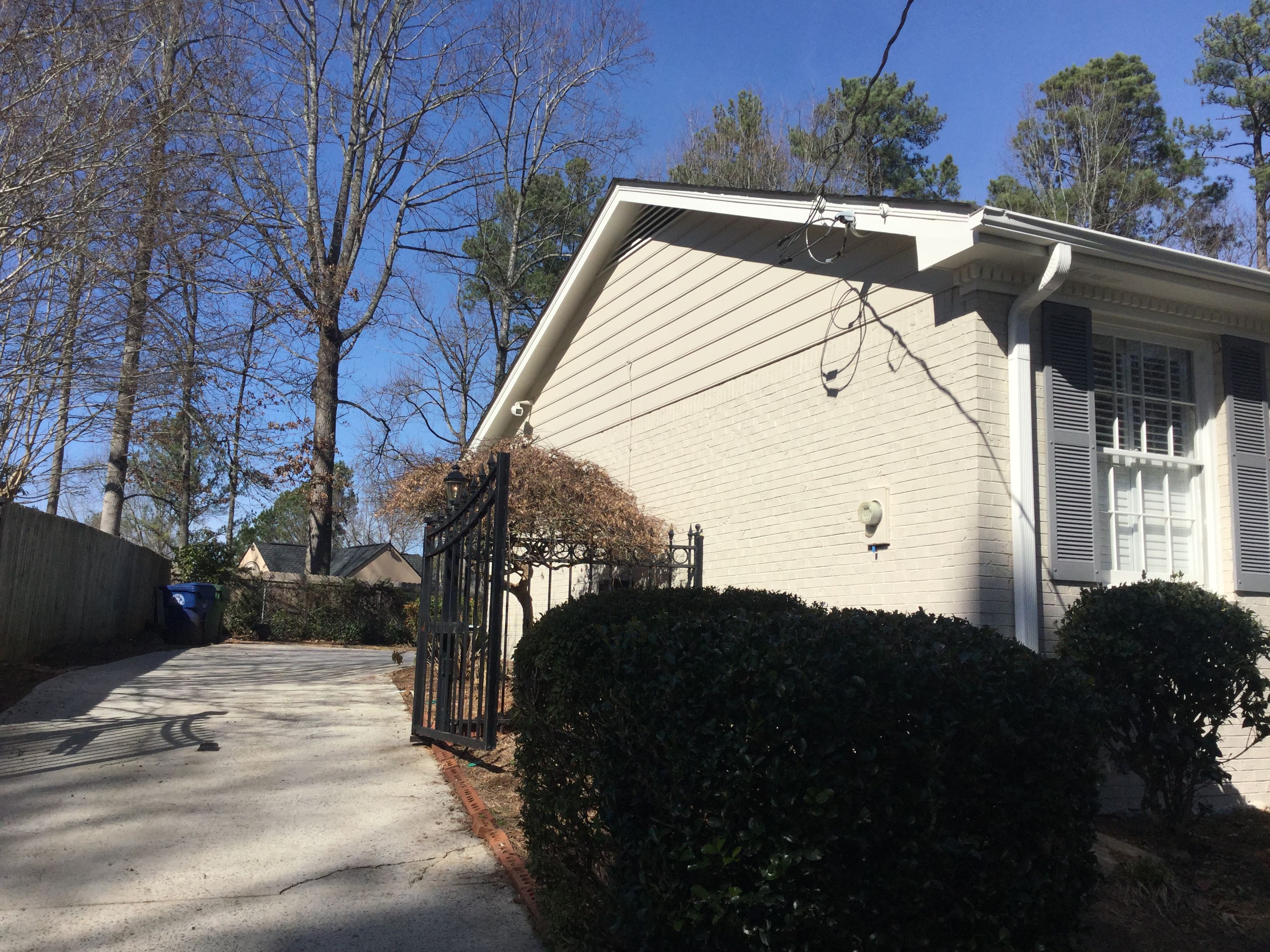 Full Exterior House Painting for Brick and Siding in Atlanta by Swift Home Renovations