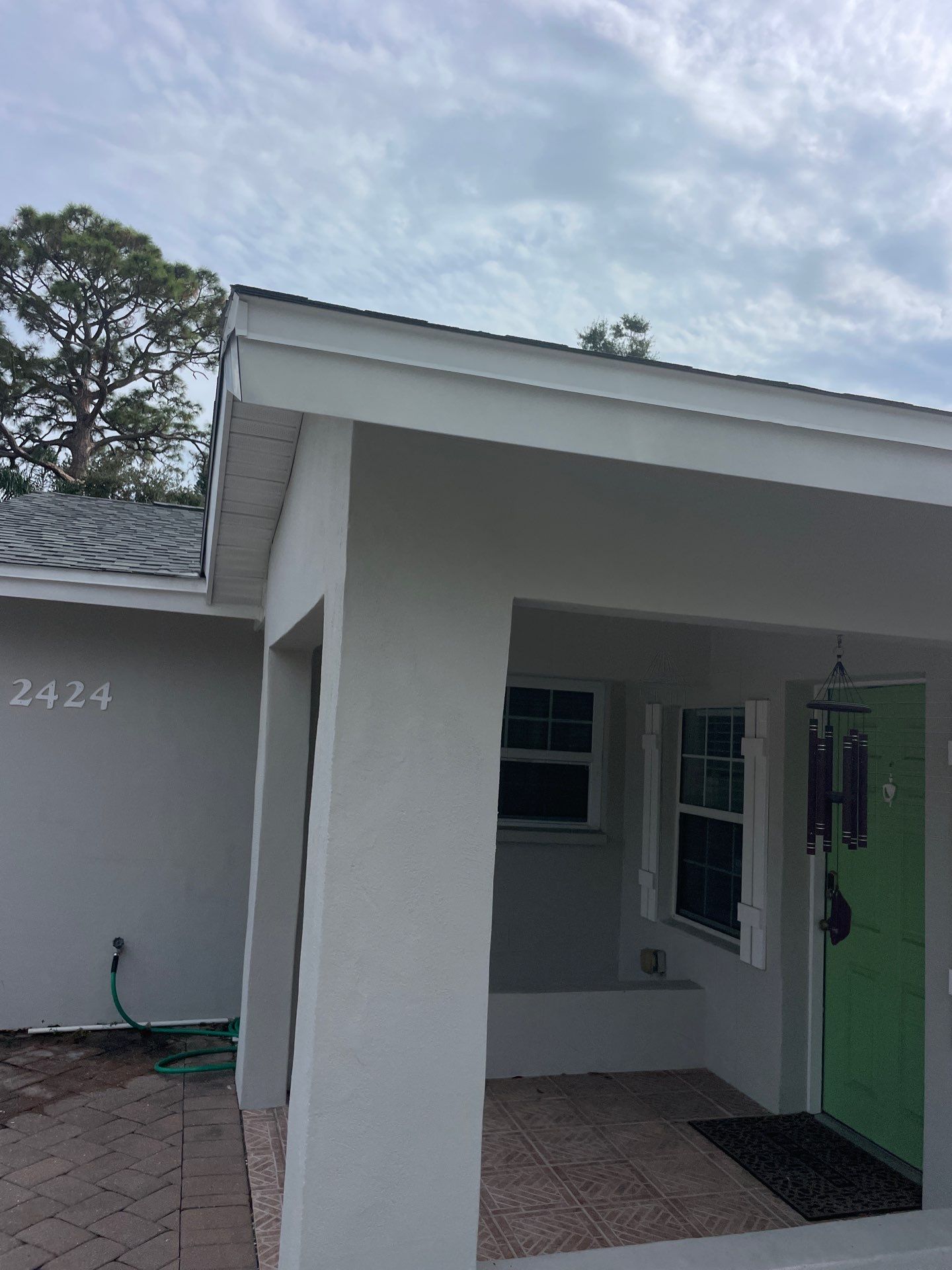 6-inch K-Style Gutter Installation in Sarasota FL by Gutter Professors