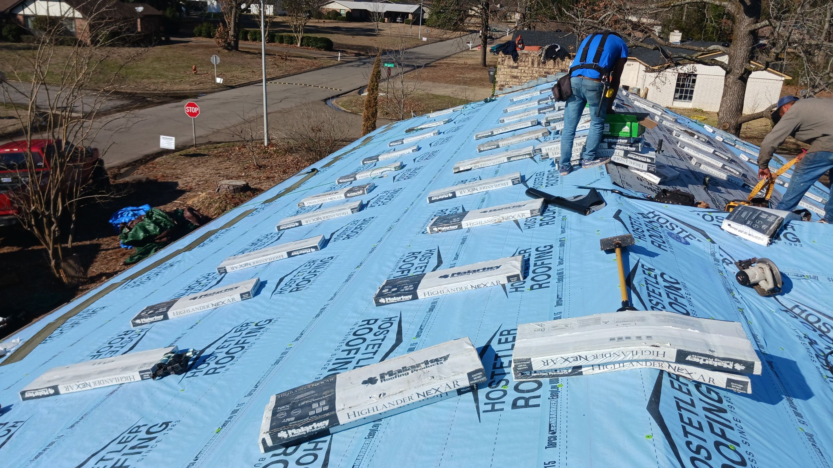 Residential Roofing Installation in Idabel, Oklahoma by Hostetler Roofing