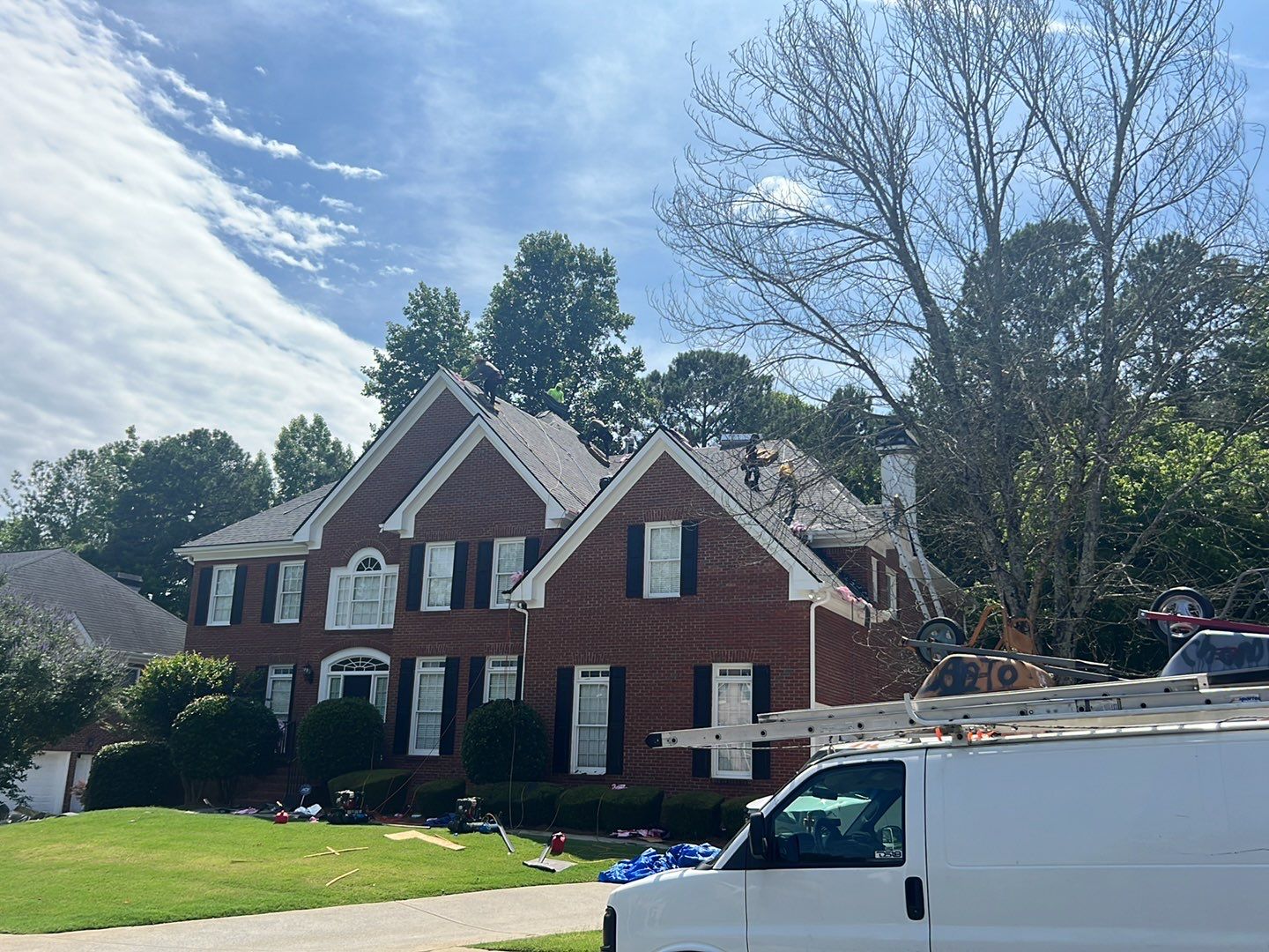 Residential Roofing Installation using Owens Corning Duration Total Protection Roofing System by NBS Roofing, Inc.