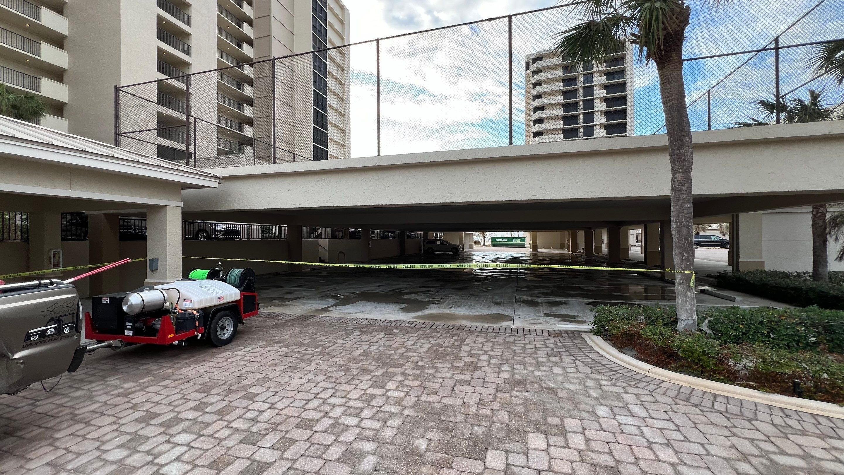 Condo Storm Water System Maintenance by APS Power & Water