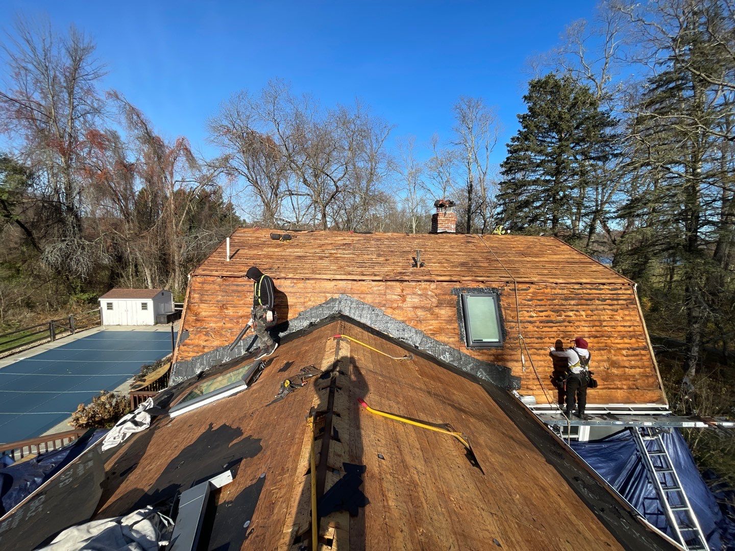 Residential Roofing Installation using GAF Timberline HDZ by Sensible Home Solutions