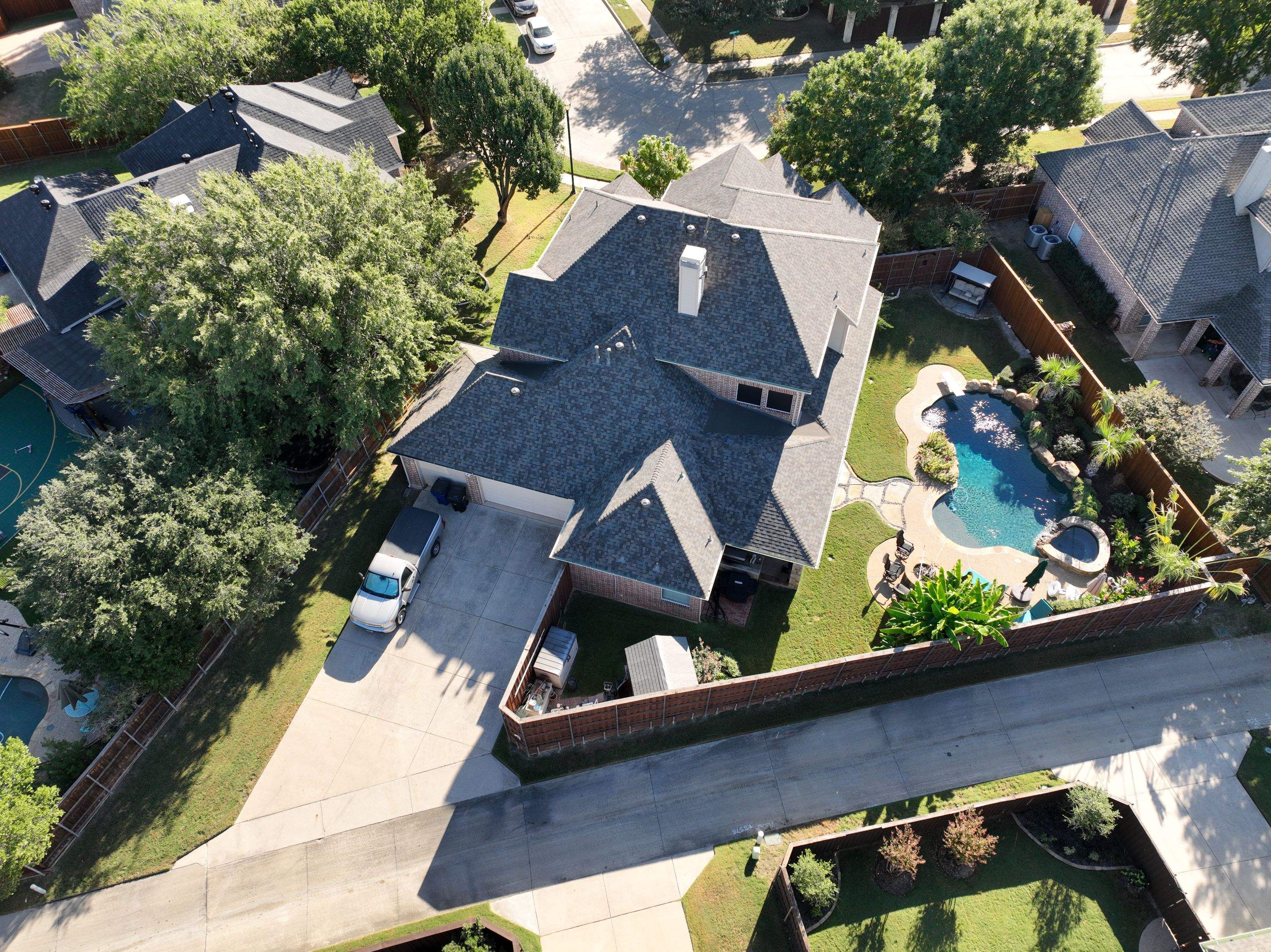 Residential Roofing Installation using Certainteed Landmark Max Def Weather Wood by Becker Roofing and Exteriors