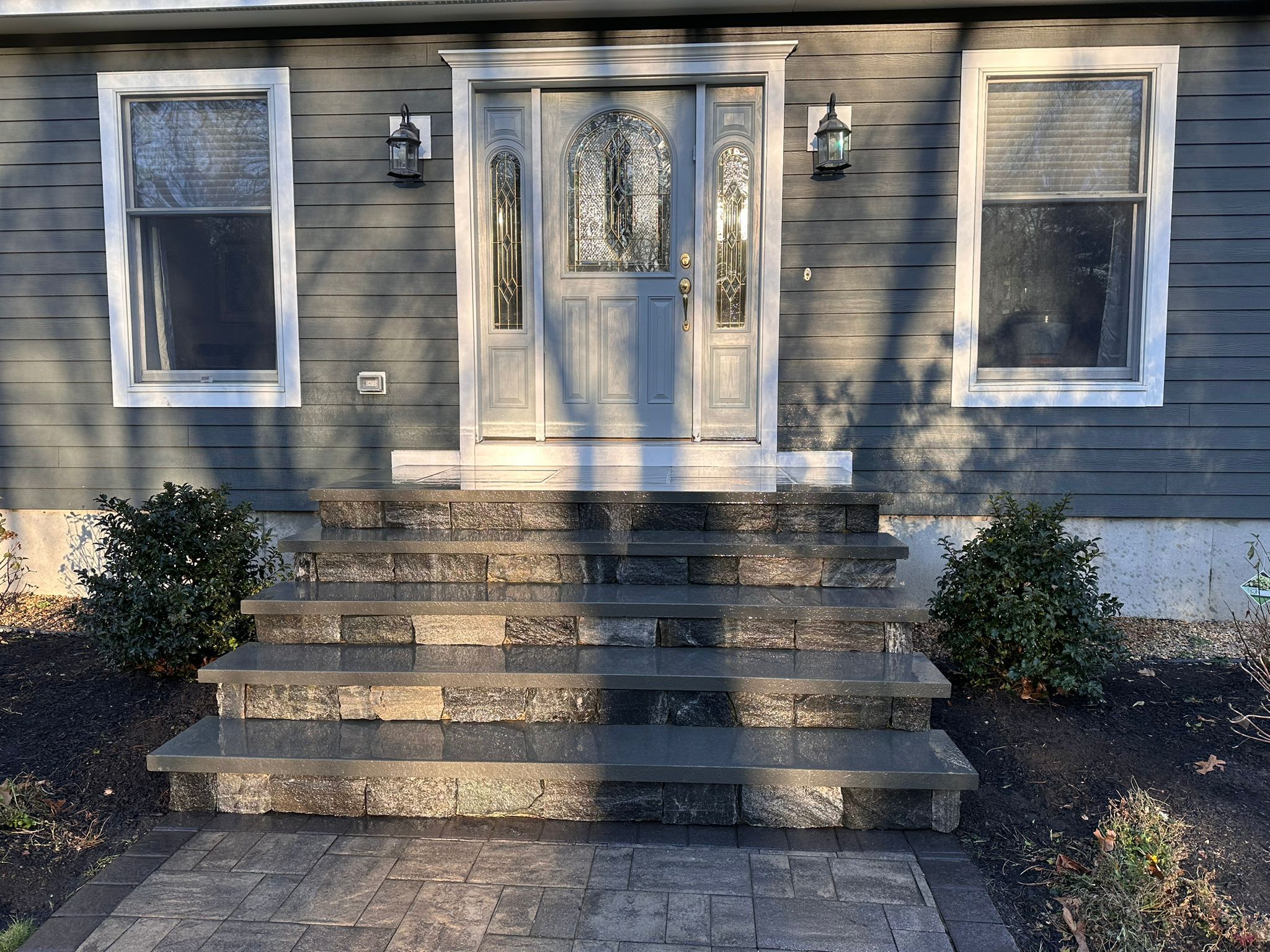 Front Entry Refresh  by Cole Landscaping Inc