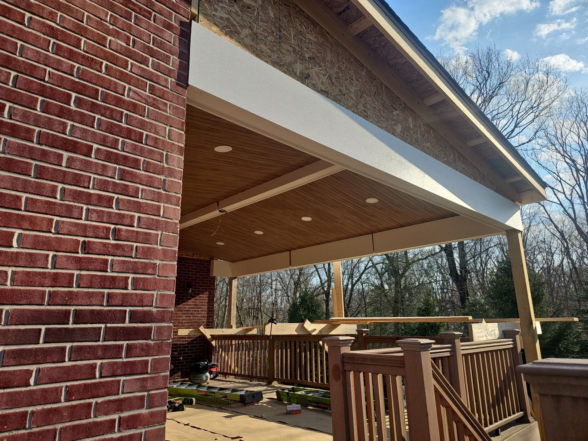 Hip Roof Build by Cousins Roofing Siding & Decks