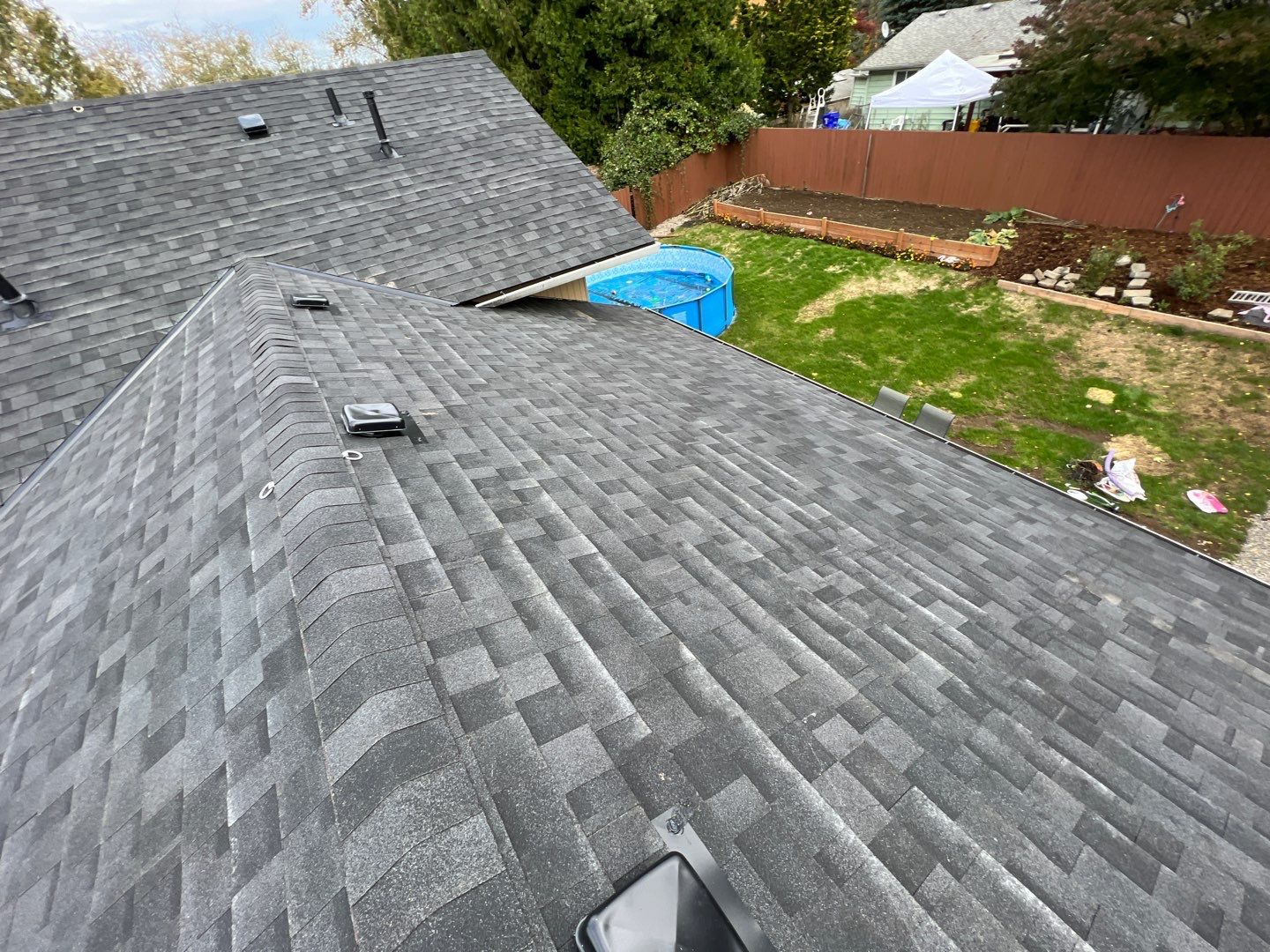 Estate Gray Shingles by Reimagine Roofing