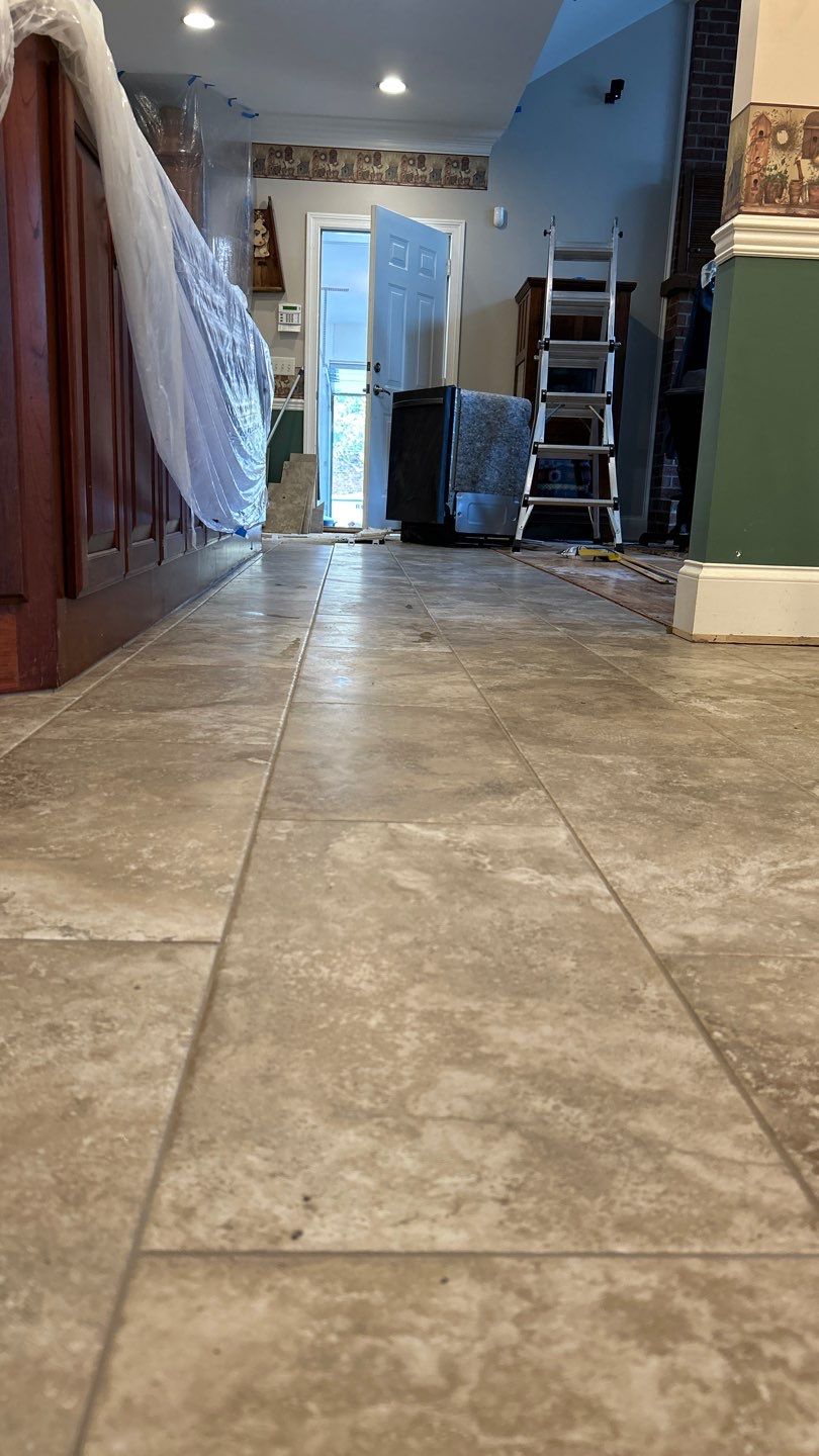 Kitchen Floor Refresh by Footprints Floors of Nashville