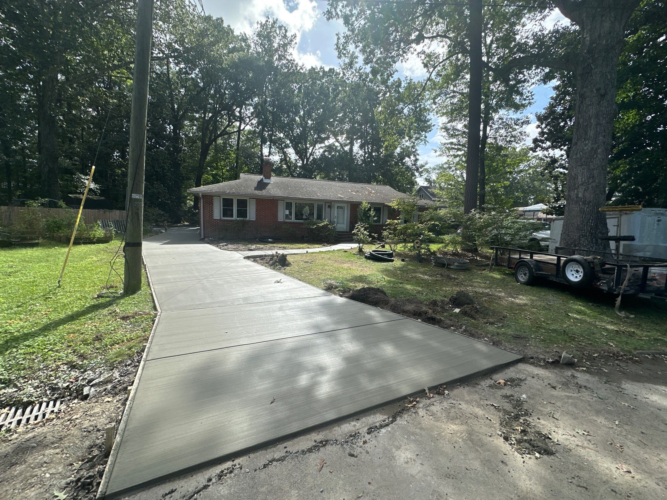 Project in Virginia Beach by Sam The Concrete Man Virginia Beach