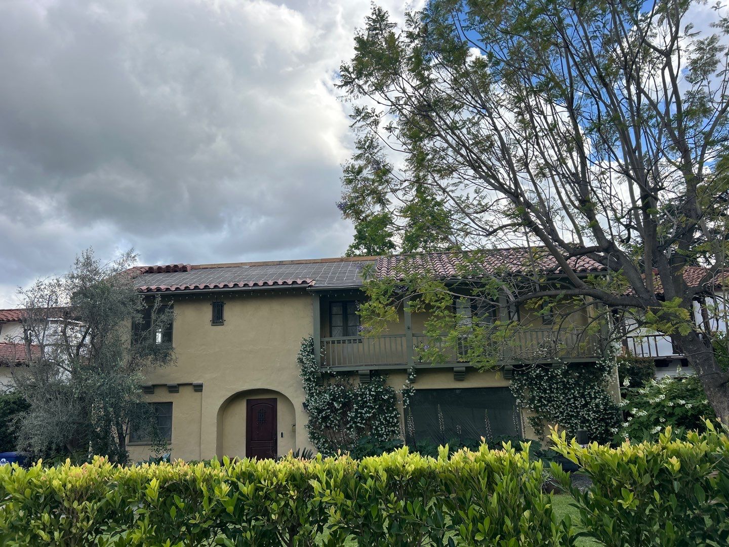 Spanish-Style Roof Replacement with Integrated Solar in Altadena by Reliable Roofing San Diego Inc.