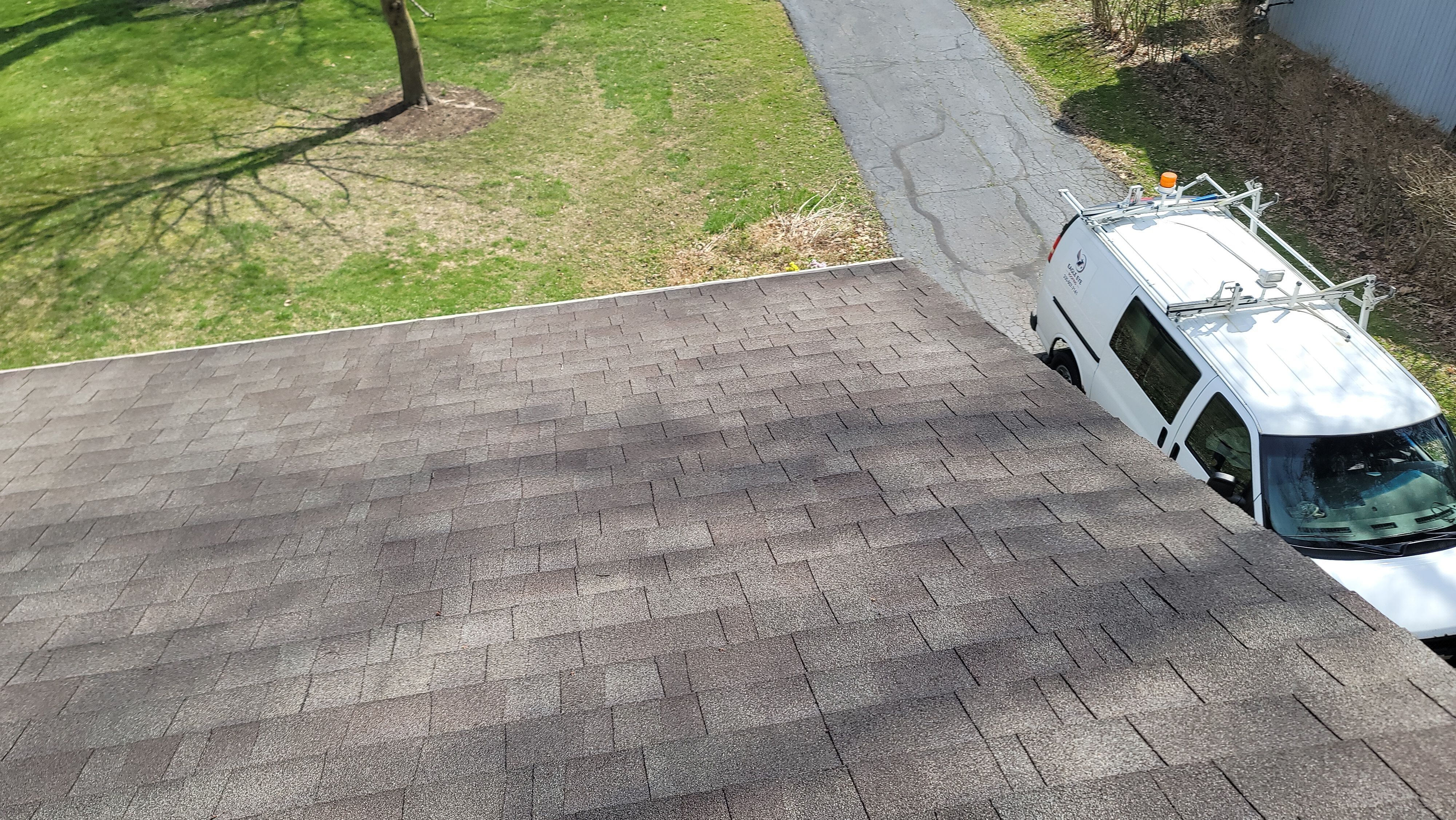 Atlas Pinnacle, Color, Weathered Shadow, Drip Edge, Color, Royal Brown by Eagle Eye Roofing