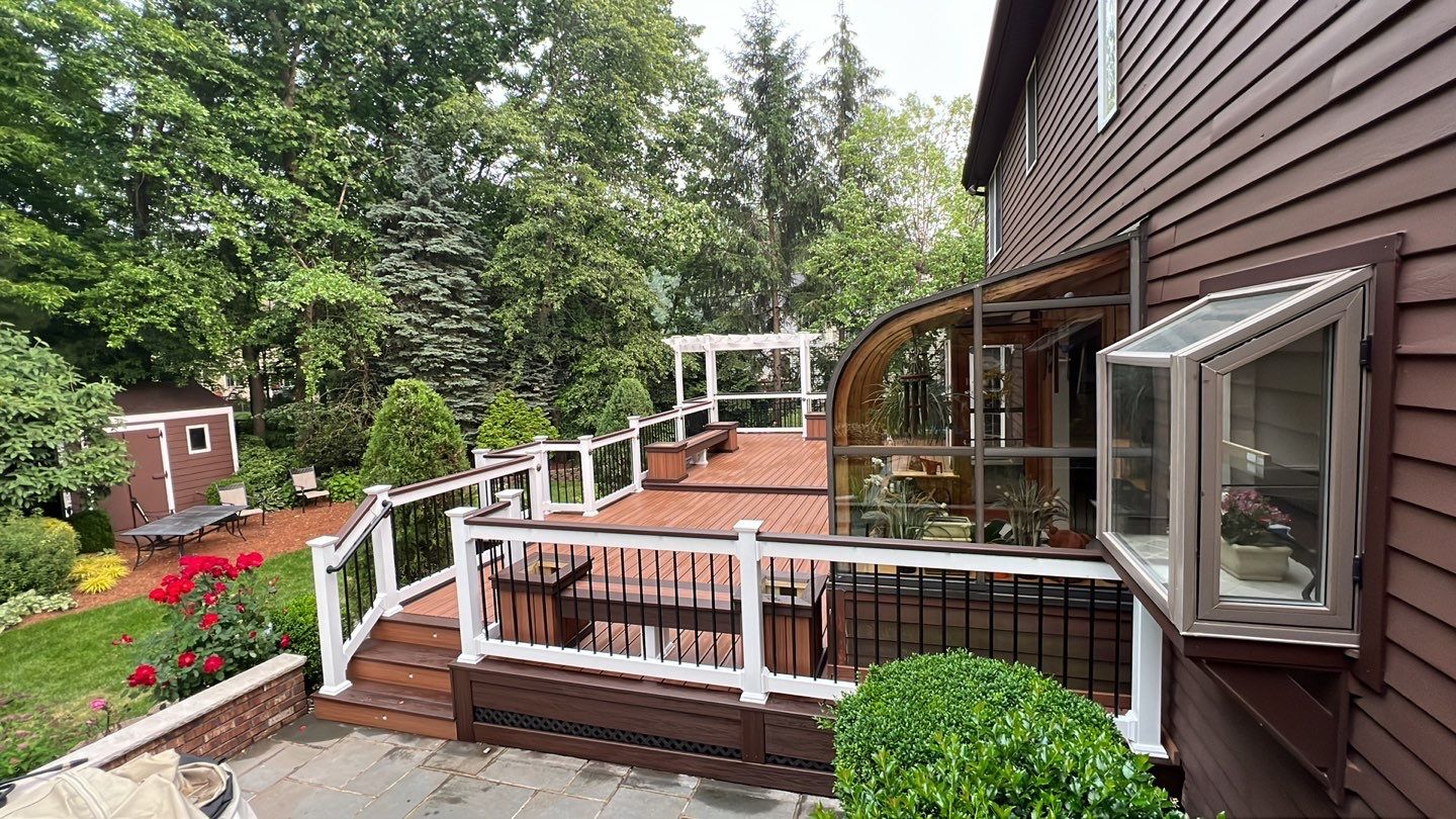 Deck resurface in Berkeley heights by deck guardian