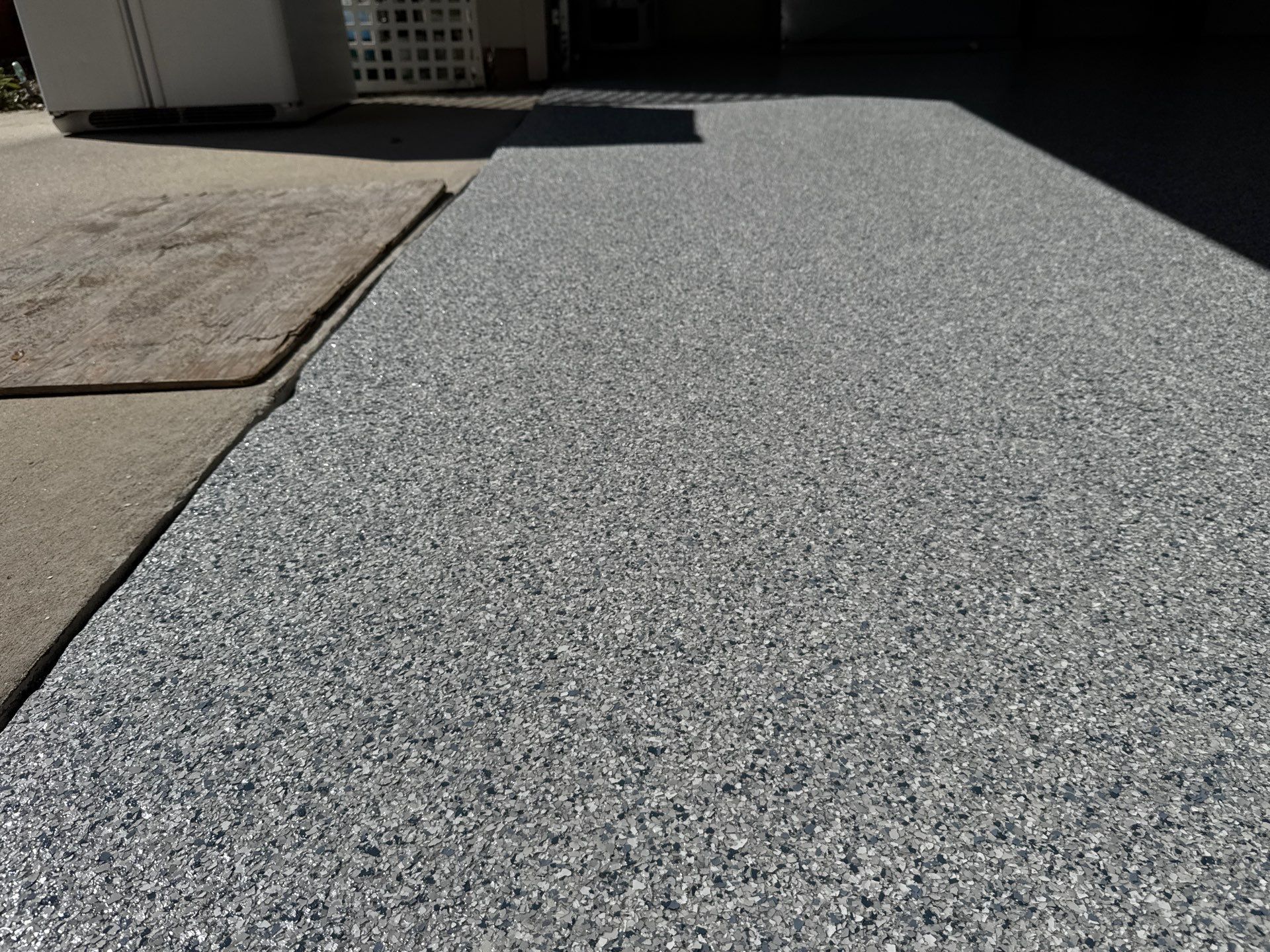 Garage Project in Gainesville, FL in Tidal Wave by Cross Creek Concrete Coatings