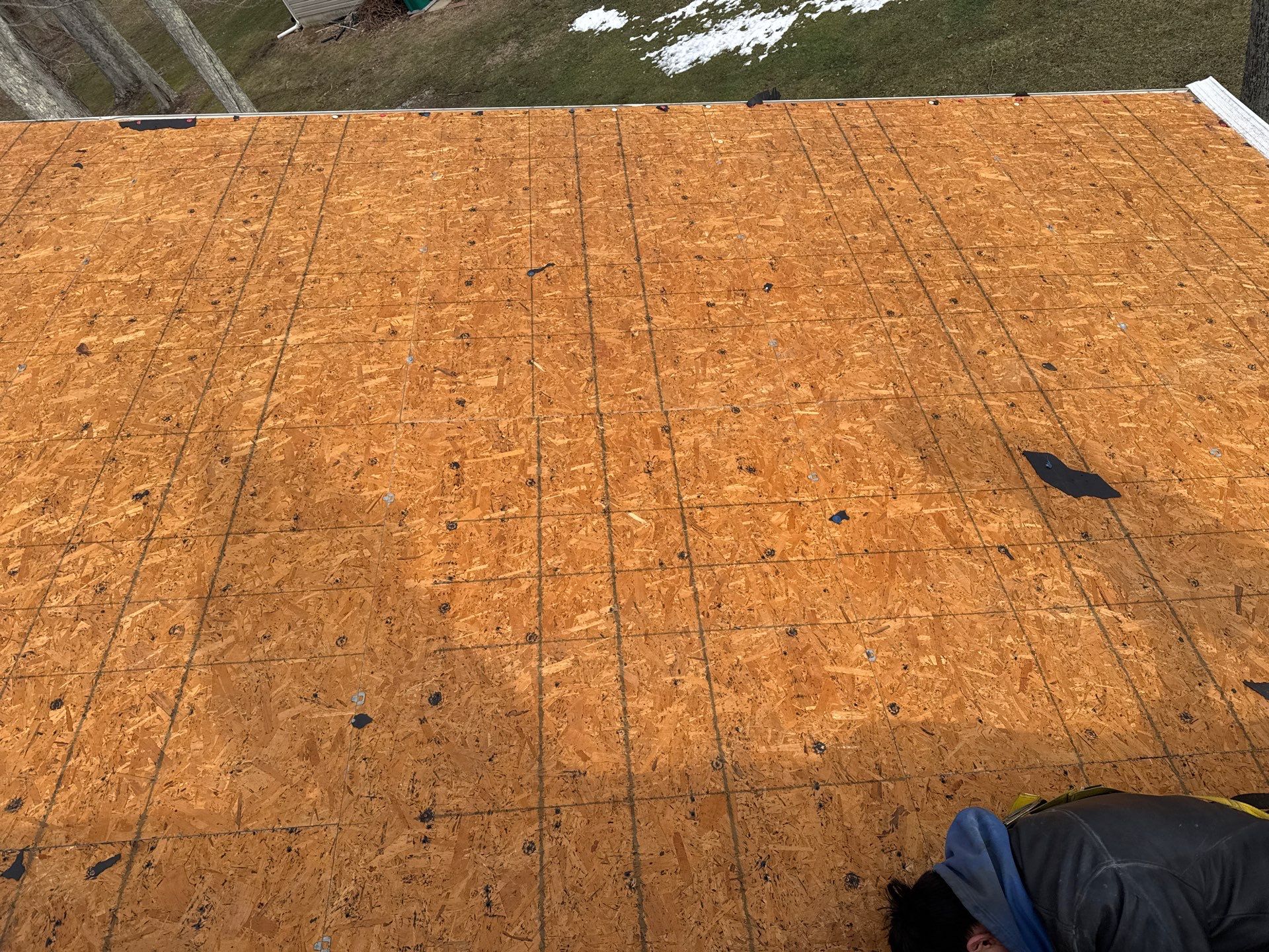 Residential Roofing Installation using Timberline HDZ Shingles - Williamsburg Slate by RoofX 