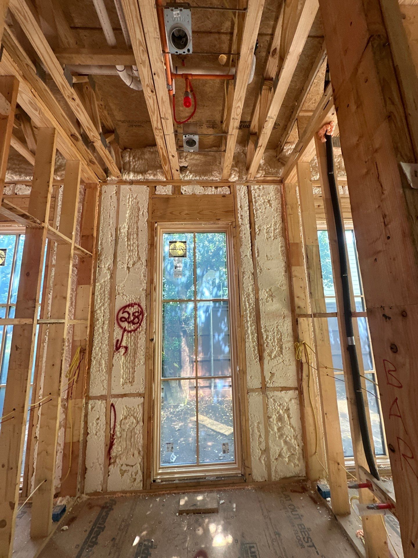 Full encapsulation open cell foam Dallas TX by Apex Insulation Solutions