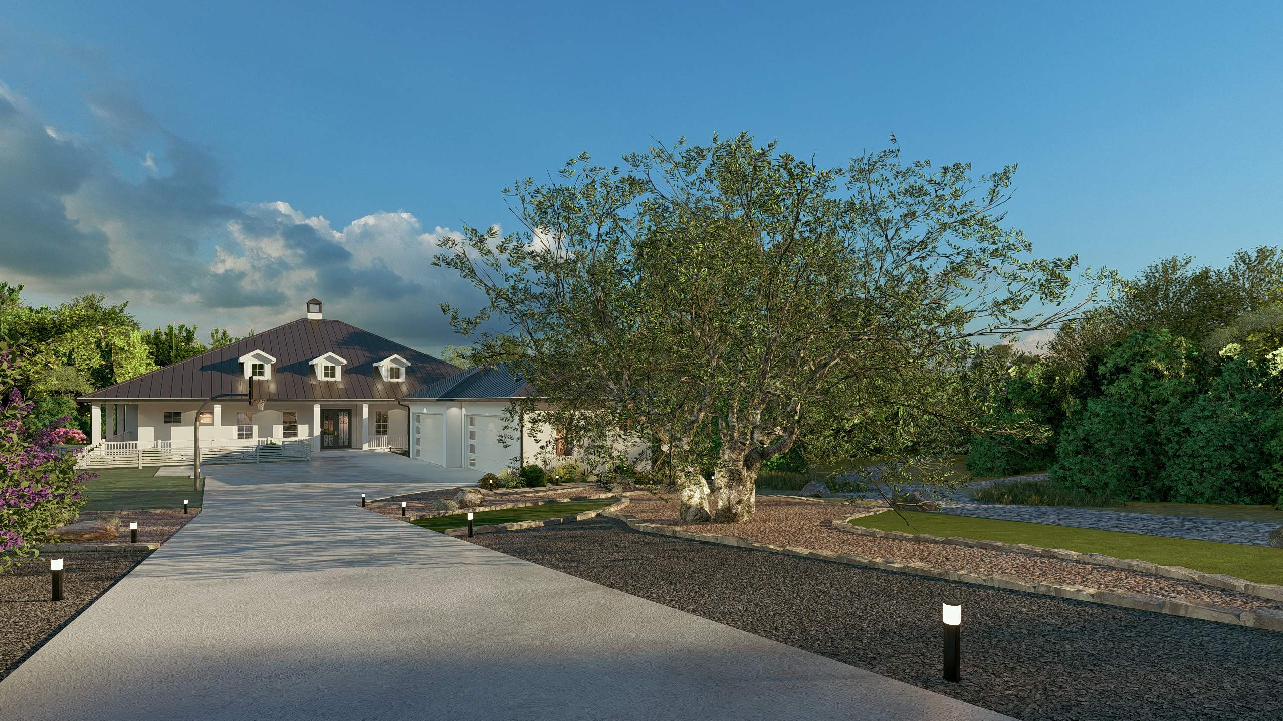 3D Design Render, San Antonio TX by Hole In One Lawns, LLC