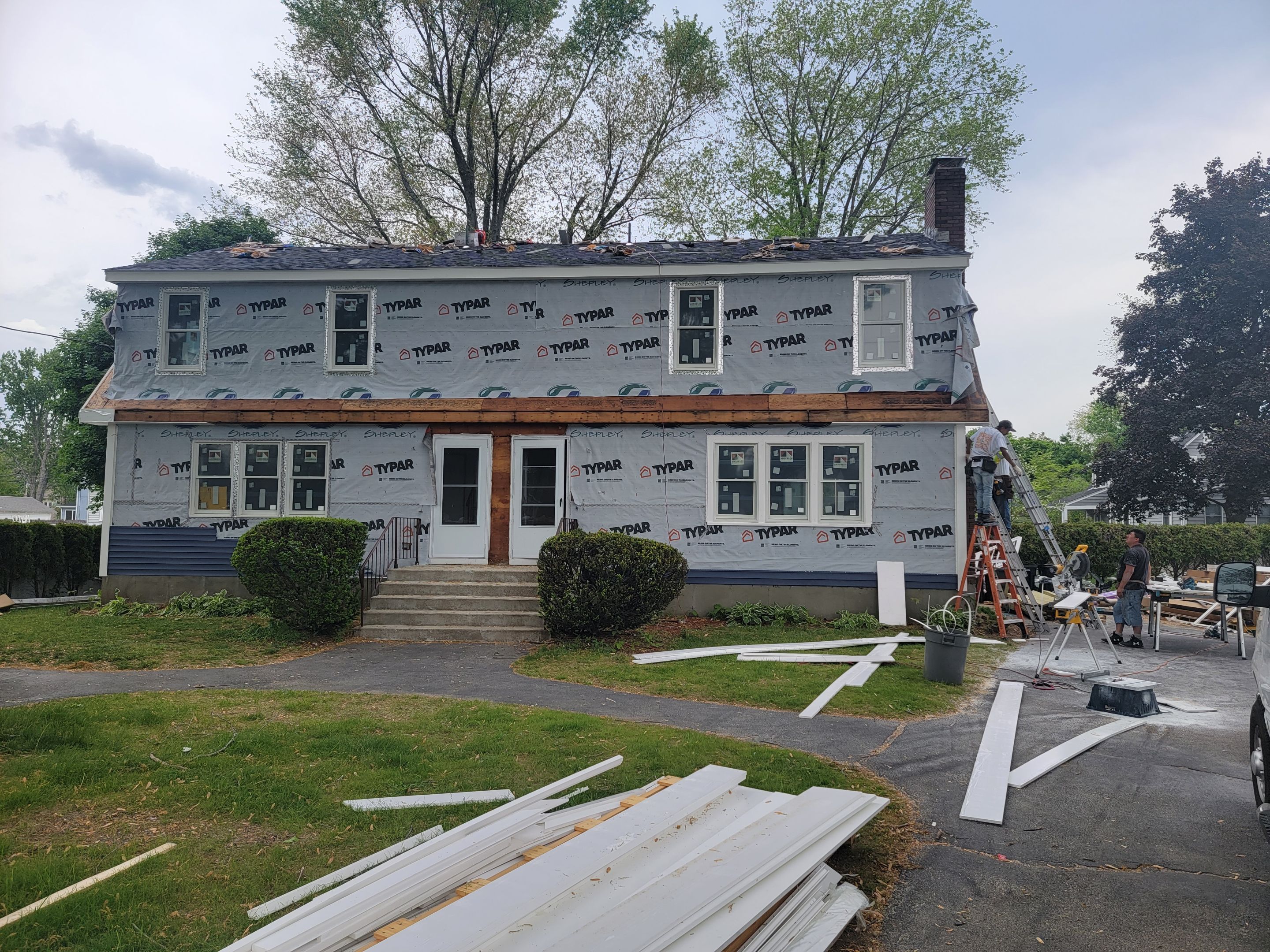 Siding Installation using James Hardie by UBrothers Construction