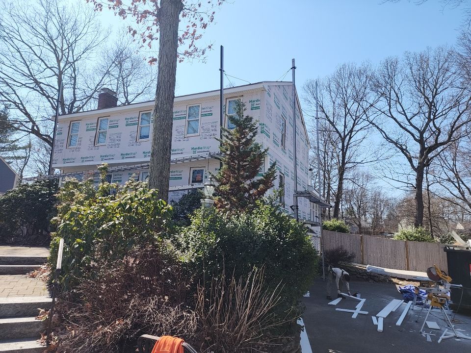 Deck and Sidin in Milford, MA by UBrothers Construction