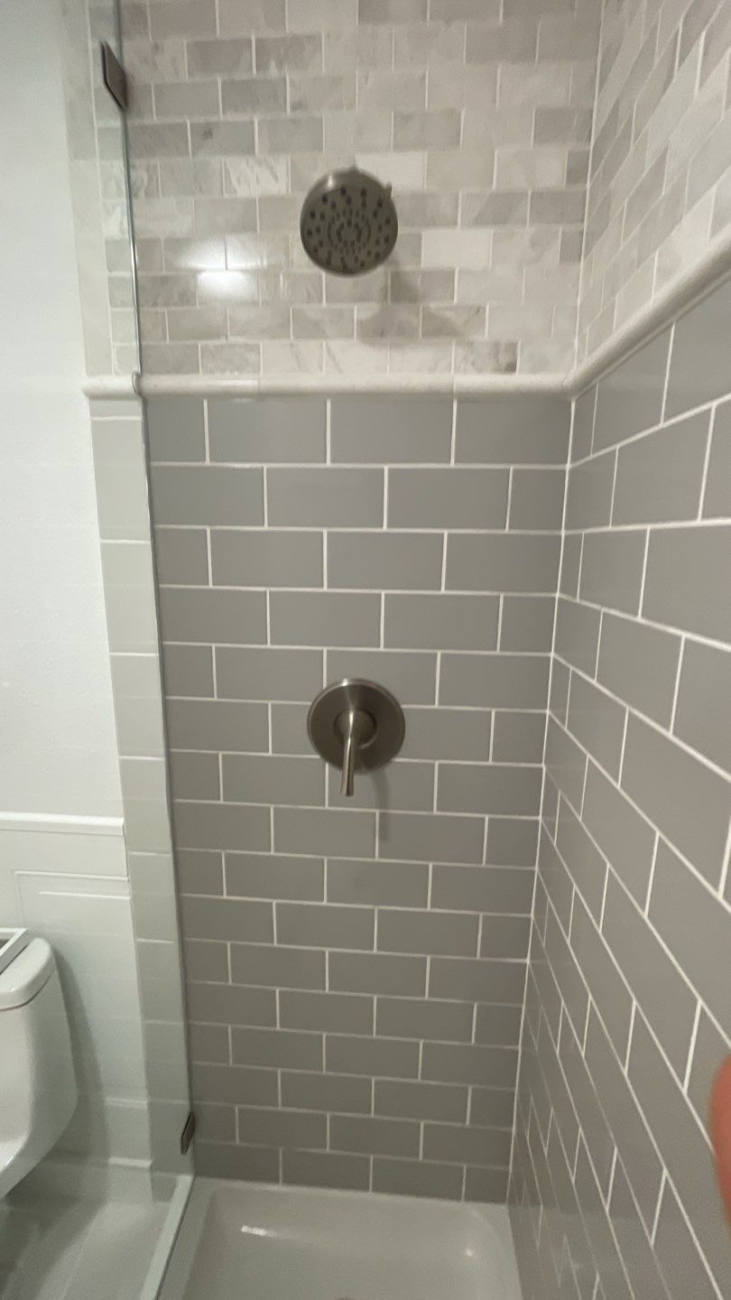 Full Bathroom Remodel by First United Roofing & Construction