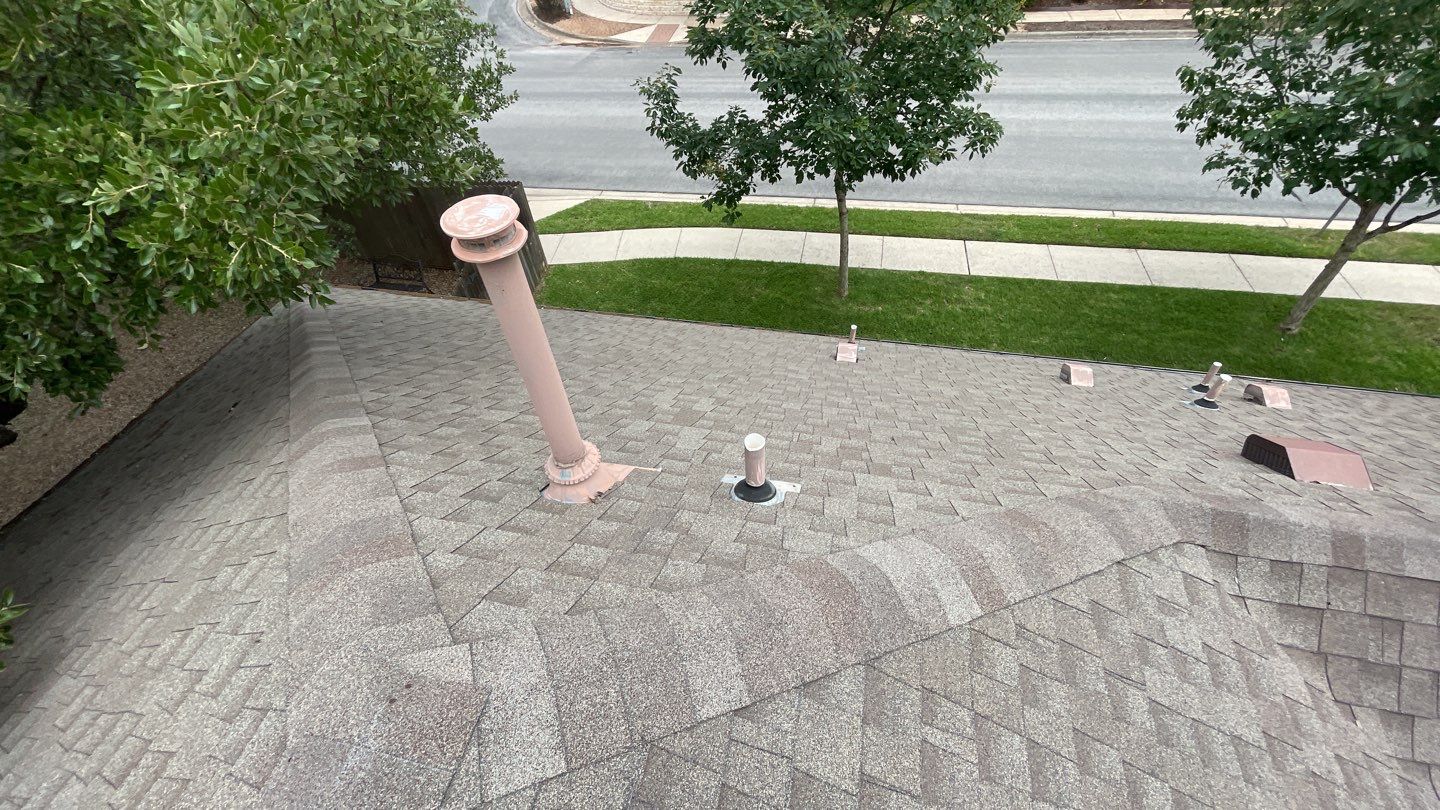 Roof replacement by Oakwood Roofing and Construction, LLC