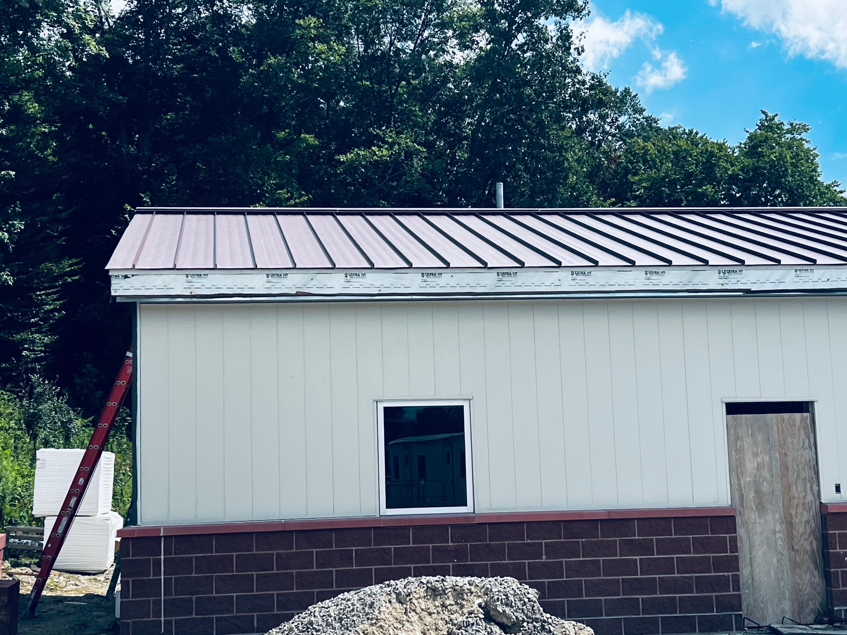 Nelsonville Water Treatment by Nitro Roofing and Construction