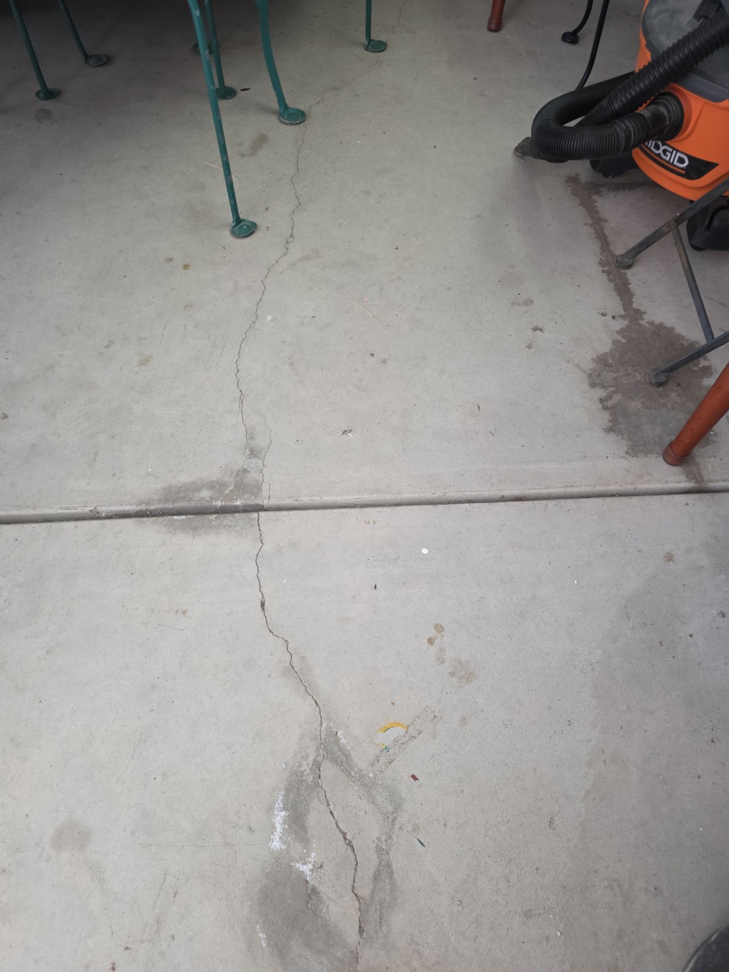 Polyurea Garage Floor Coating with Creekbed Finish in Arroyo Grande by MGP Coatings
