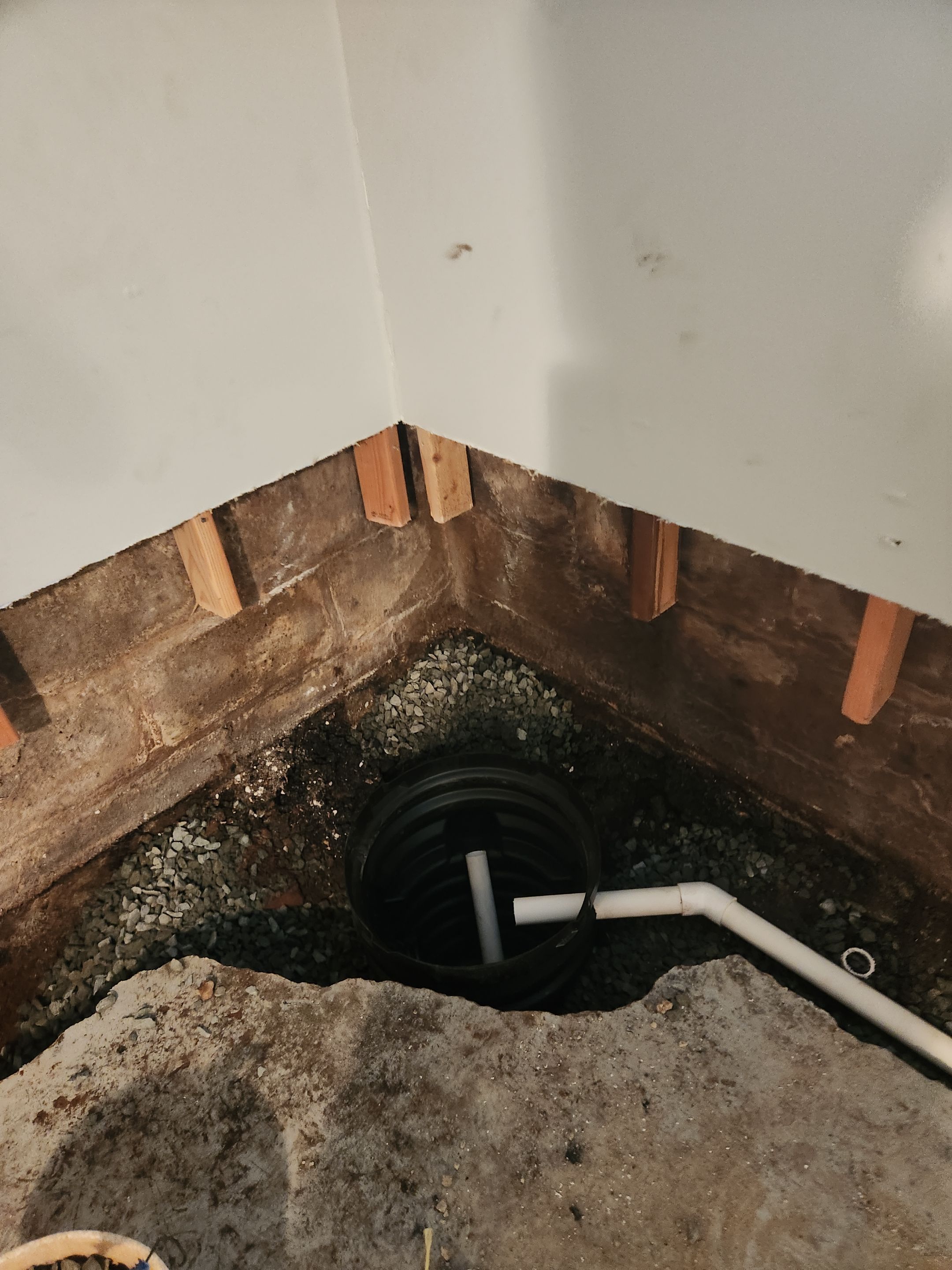 Interior French Drain West Orange NJ by Pure Service Pro, LLC 