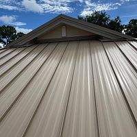 24ga 1.5" Snap-Lock Sierra Tan by Total Roofing System The Metal Roof Experts