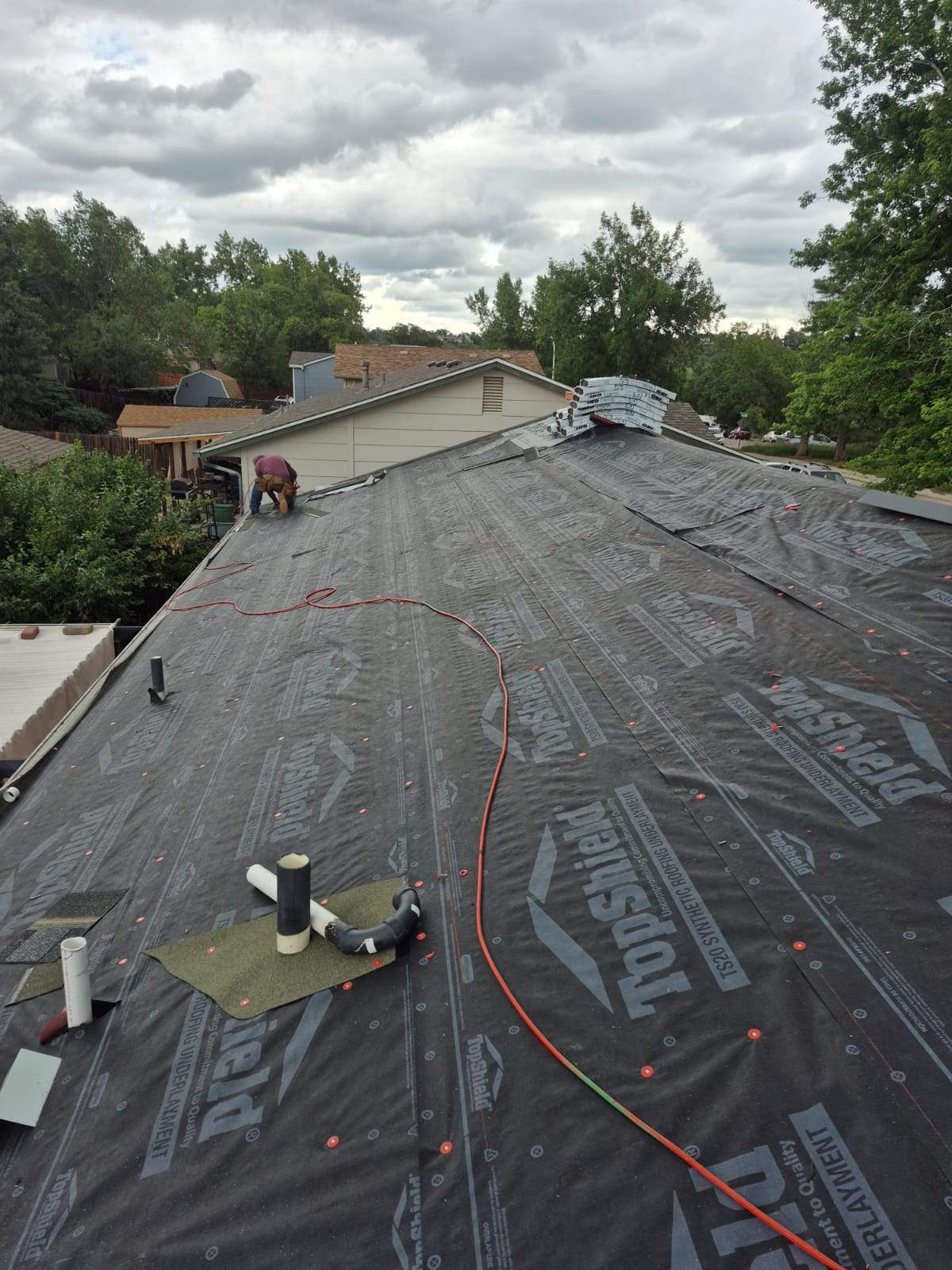 Project in Colorado Springs by Raptor Roofing 
