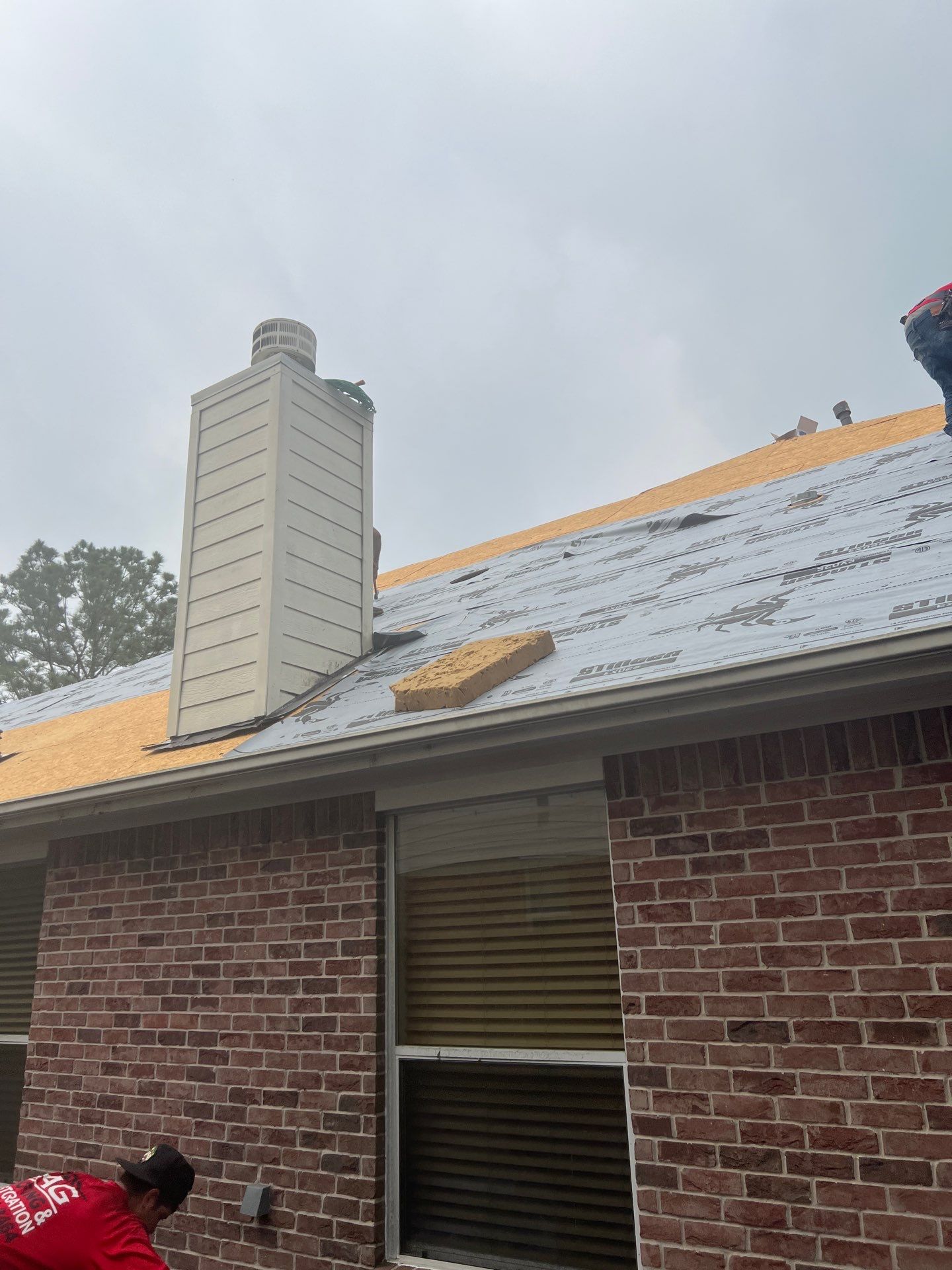 Residential Roof Replacement using GAF HDZ - Weathered Wood by Elite Roofing LLC