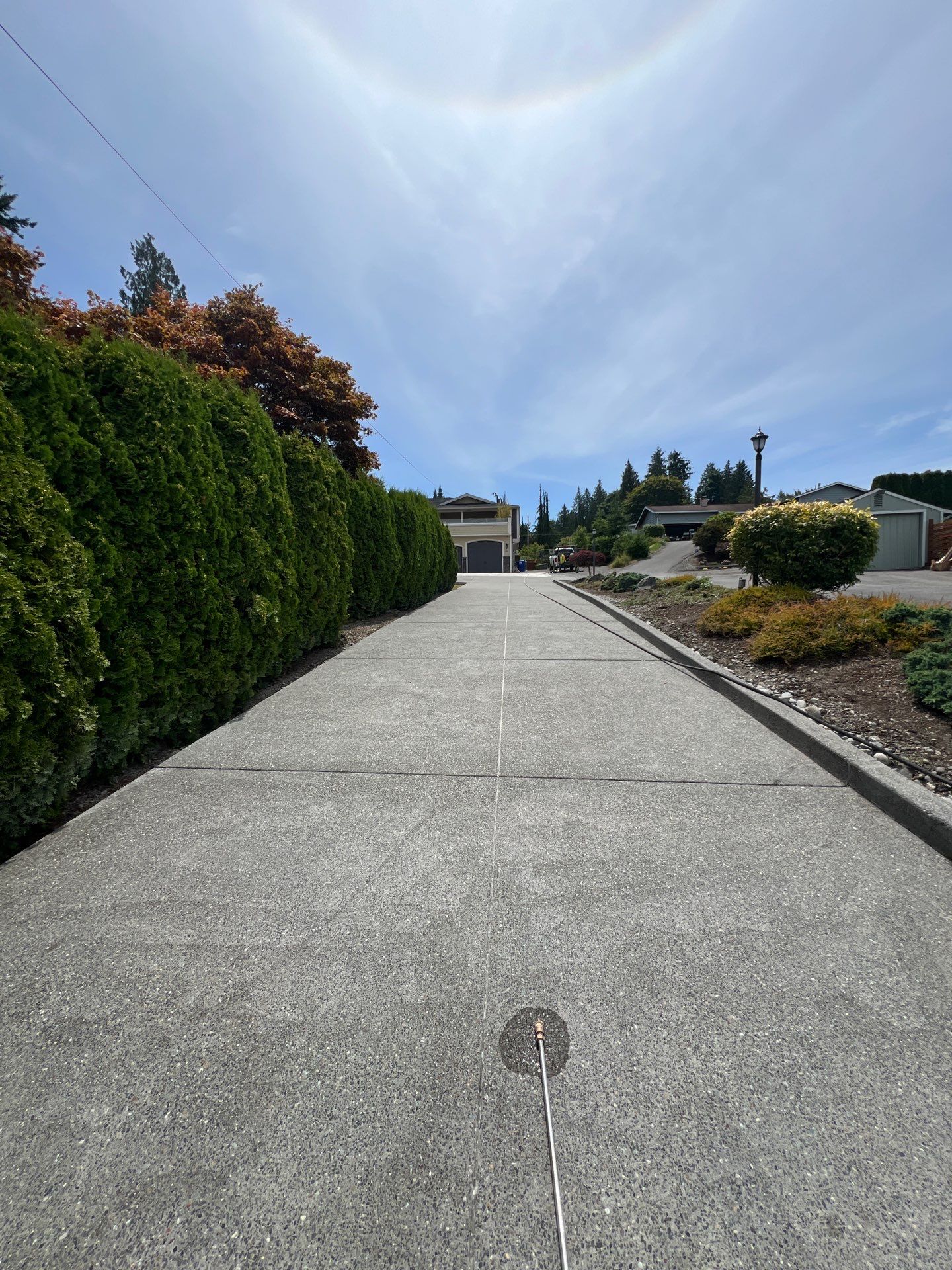 Concrete Driveway Makeover w/ Asphalt Patch | Everett  by Jireh Asphalt & Concrete Inc 