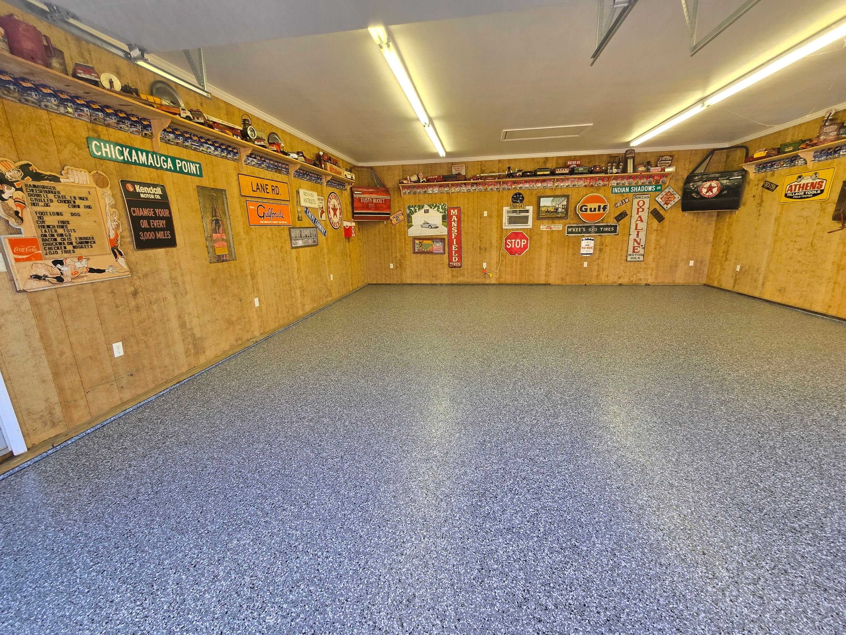 Garage using Wombat by Elite Floor Solutions
