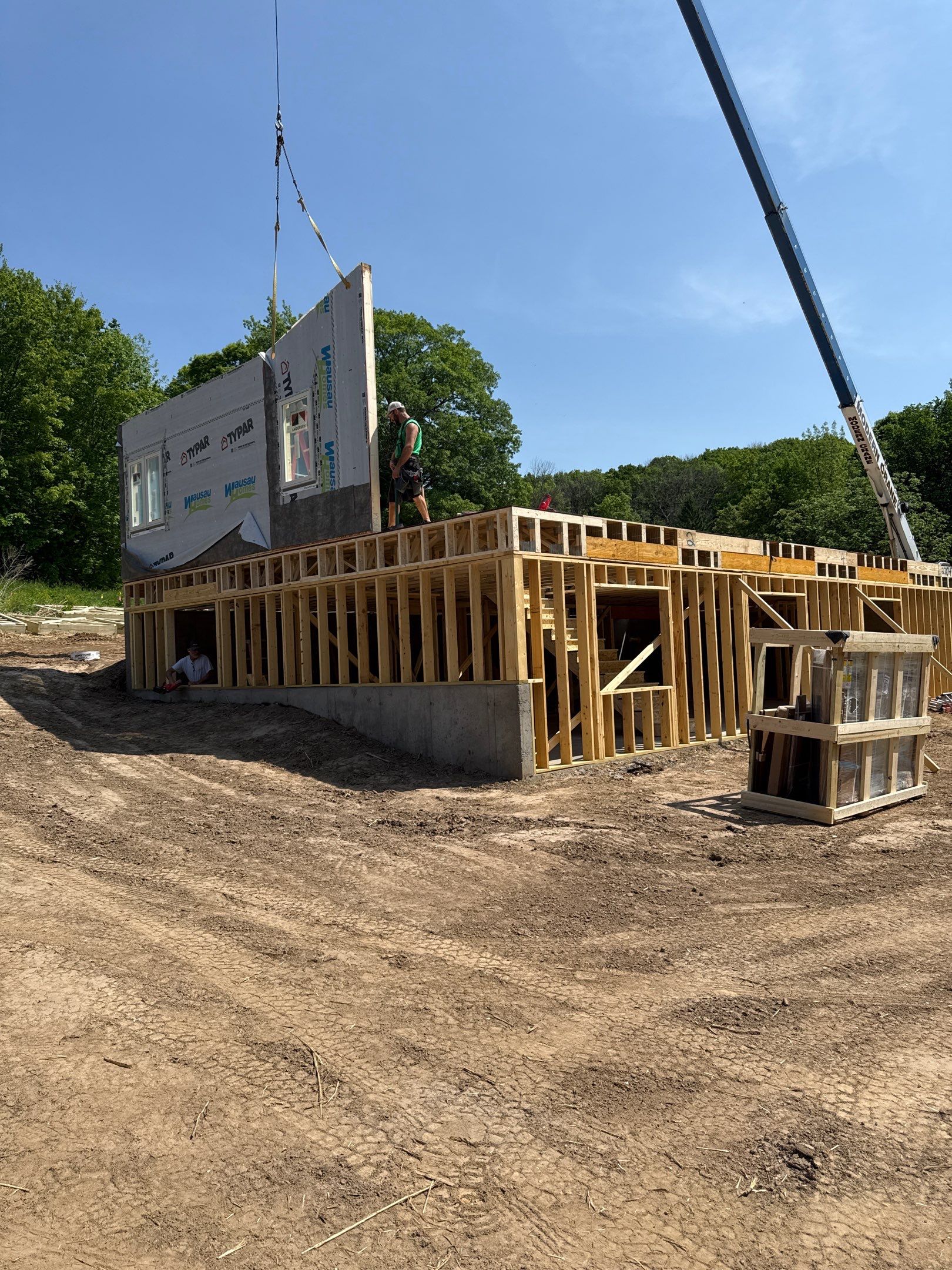 Ellsworth, WI Build by Bauer Estates LLC