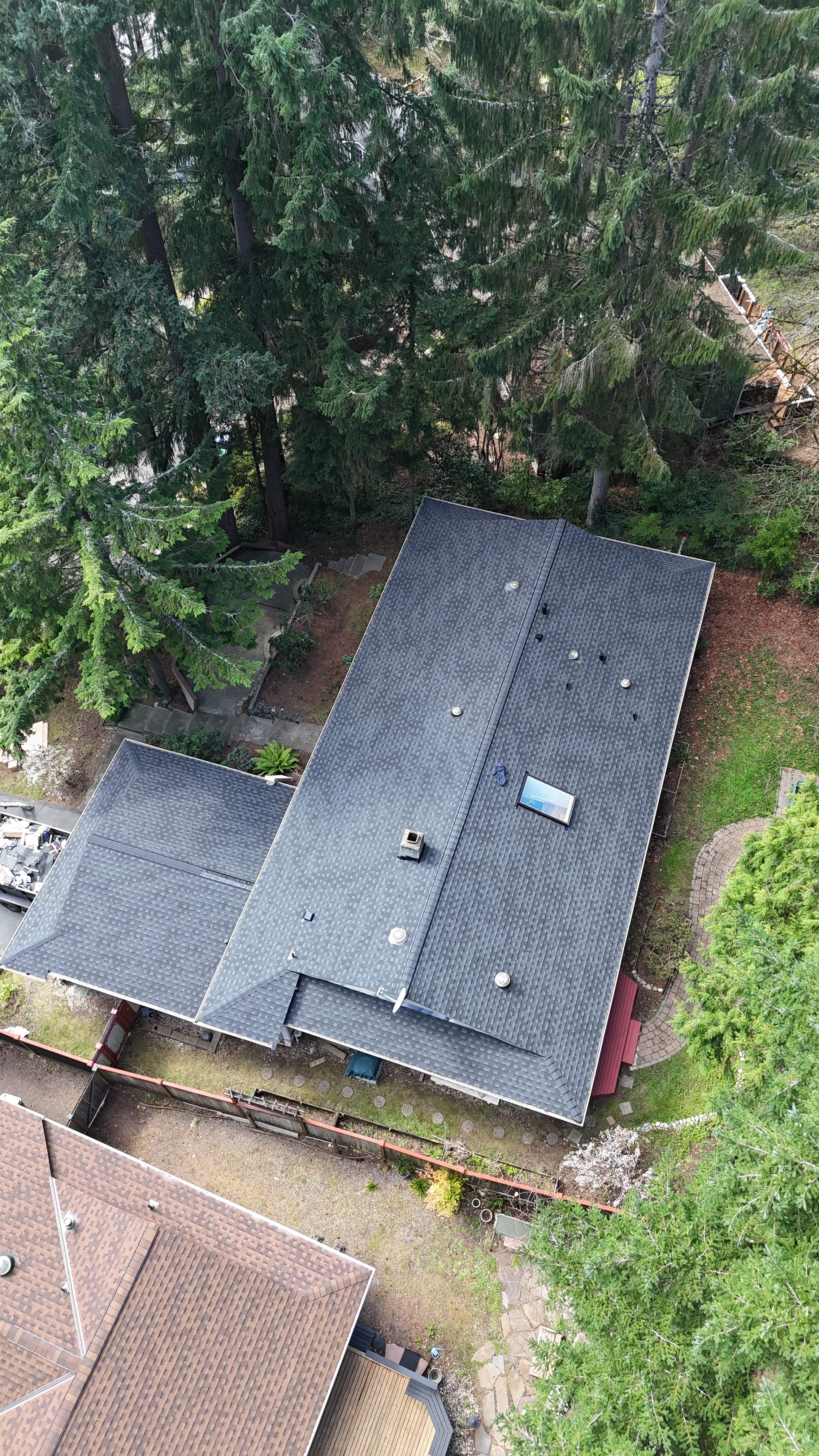 Residential Roofing Installation using GAF UHDZ Shingles by Roofing Formula LLC