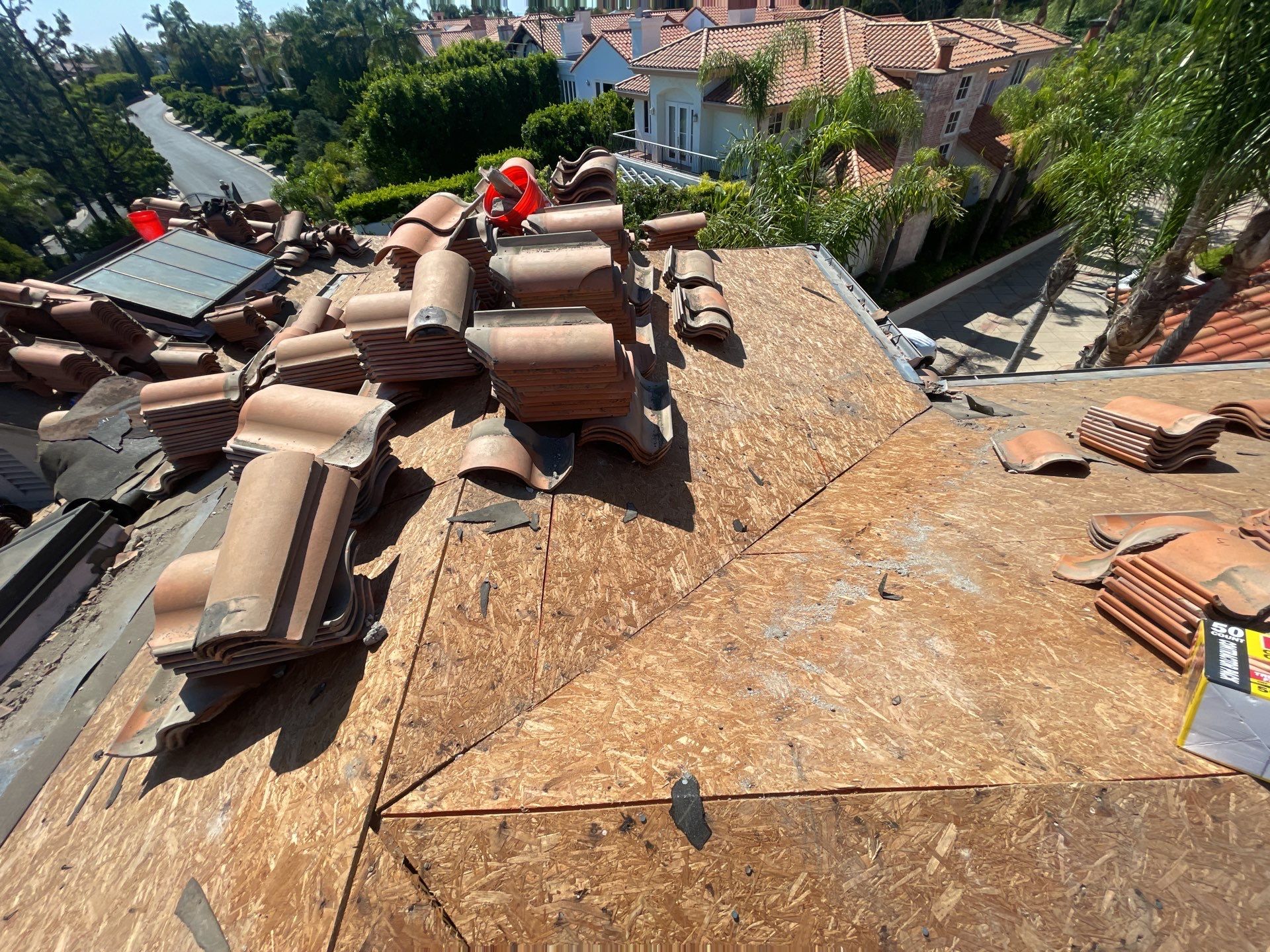Tile Reset Project- Los Angeles CA 90049 by Epic Roof Replacement