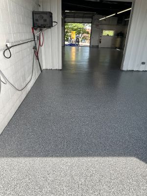 Commercial Floor Coating using Wombat