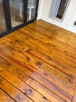Deck using Wood Sealant