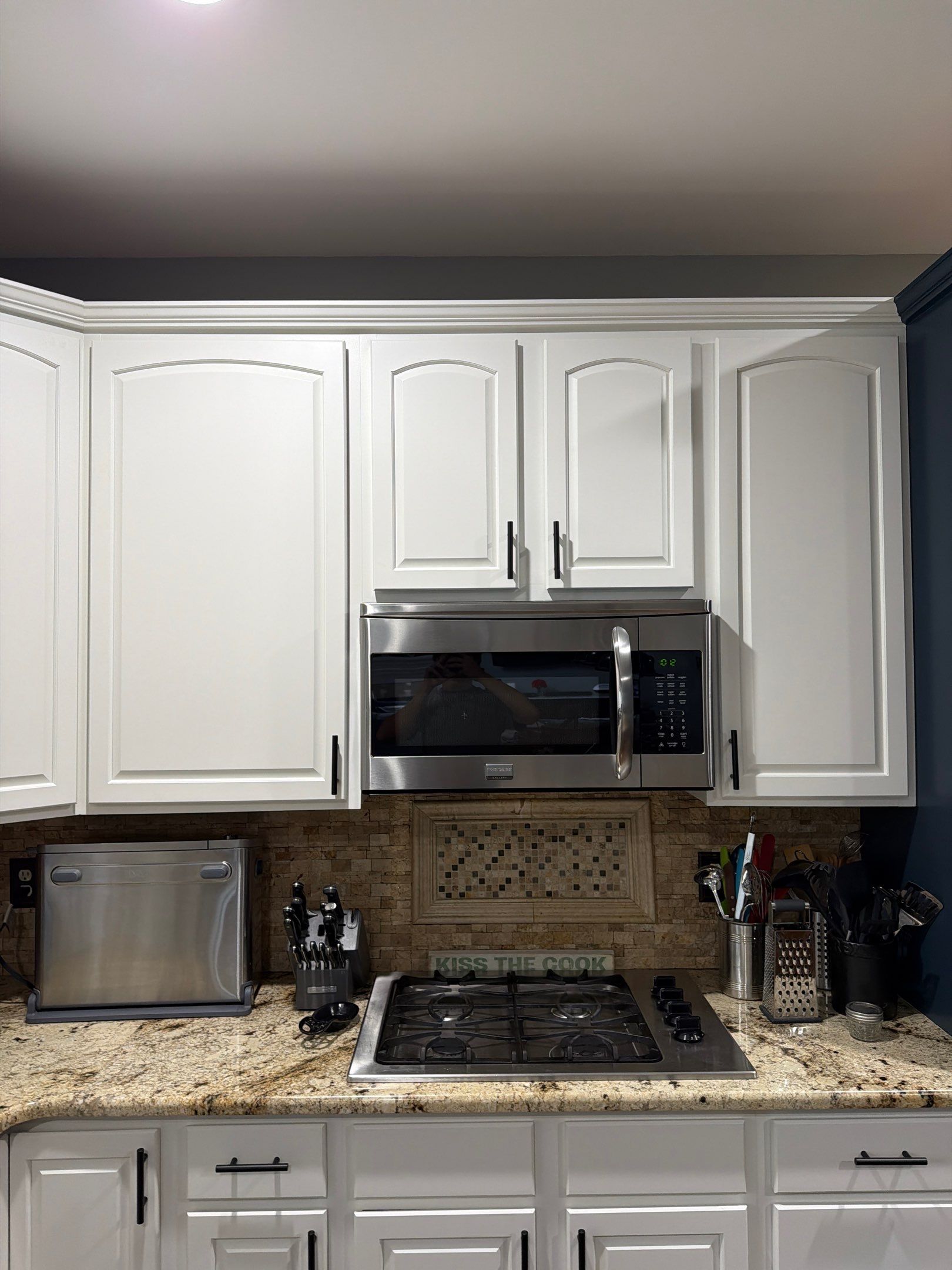 Kitchen Cabinet Refinishing by Top Shelf Painter