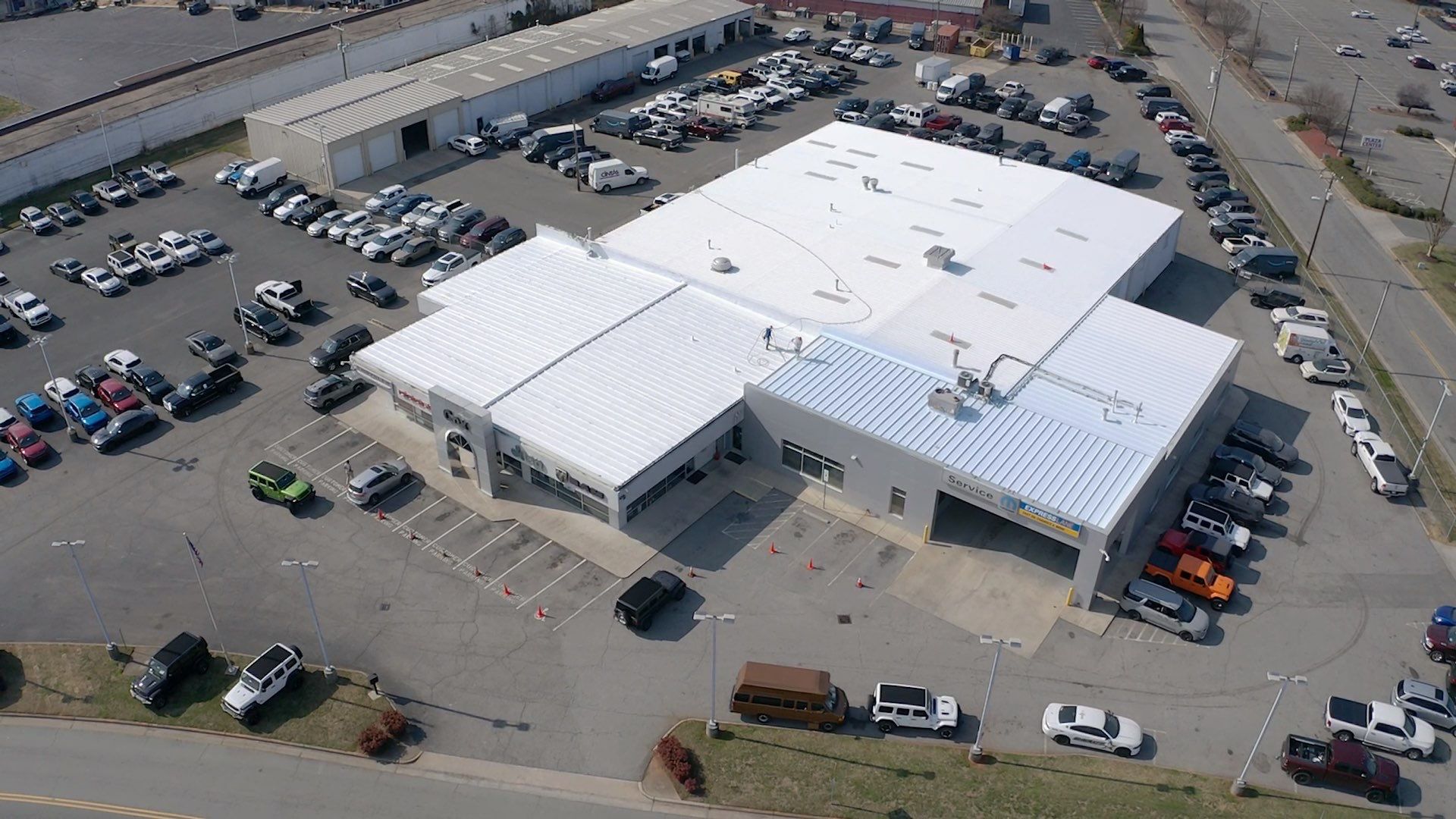 Acrylic Coating  by Just In Time Roofing and Restoration