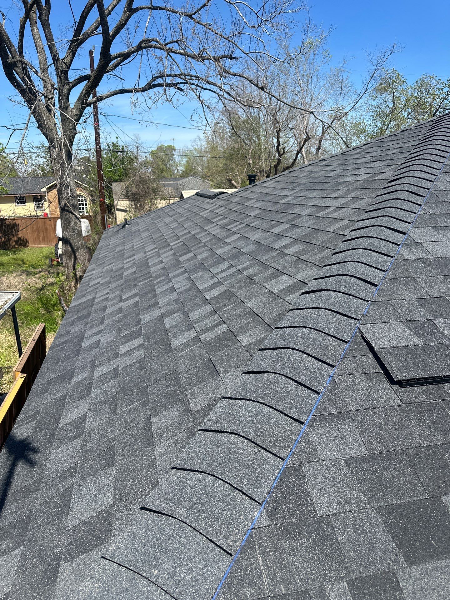 Project in Houston by Motion Roofing