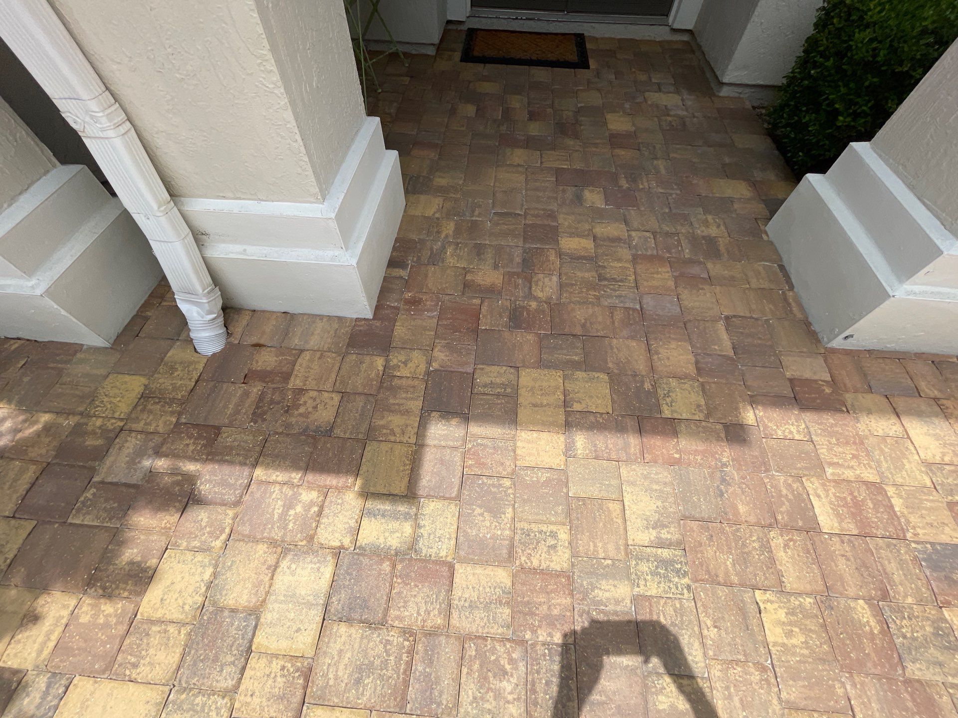 Paver Driveway using Concrete Sealant by DuraSeal