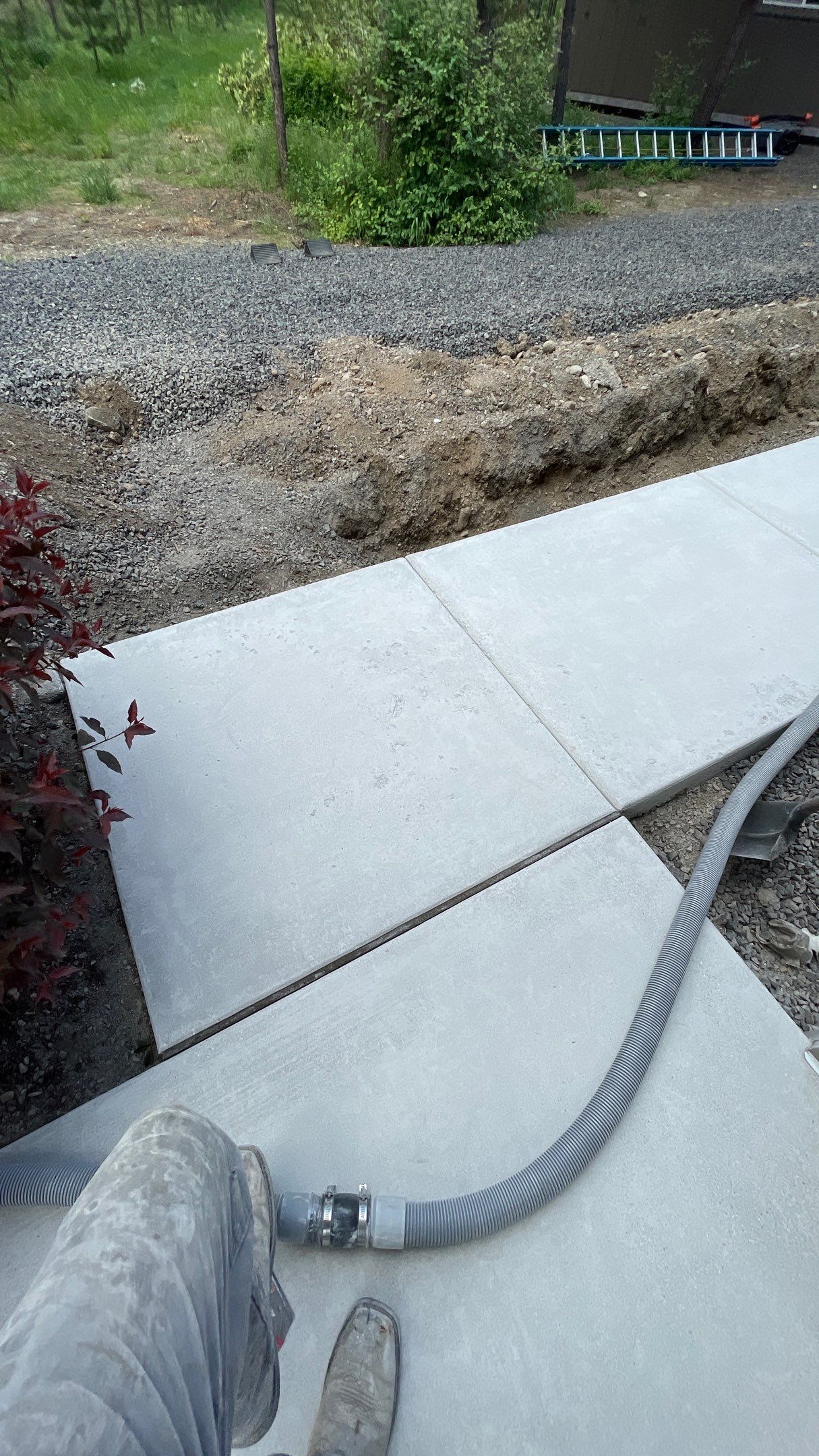 Patio Transformation using Slate Hybrid by Croc Coatings, LLC