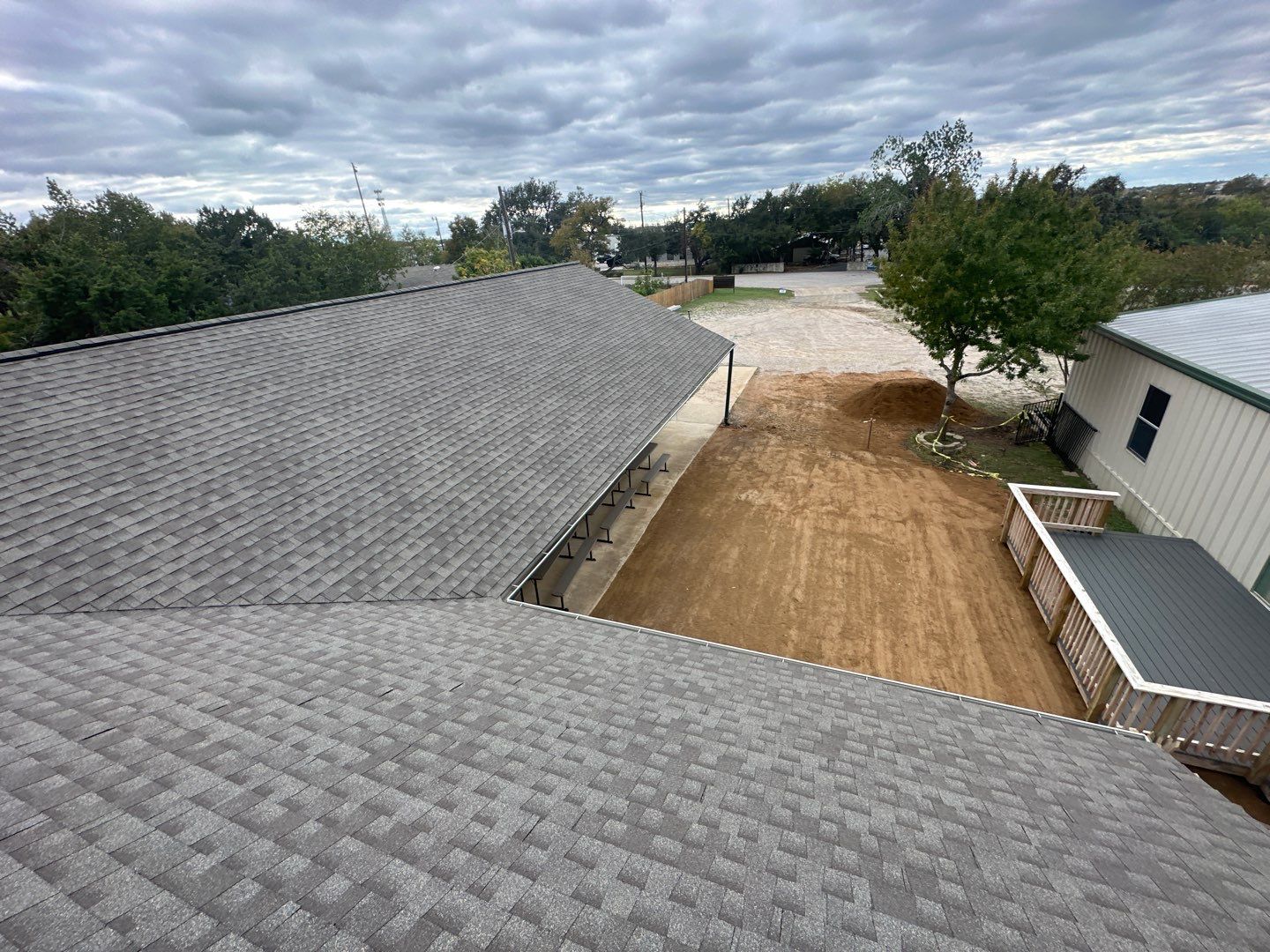Commercial Roof Replacement using GAF shingles by Elite Roofing LLC
