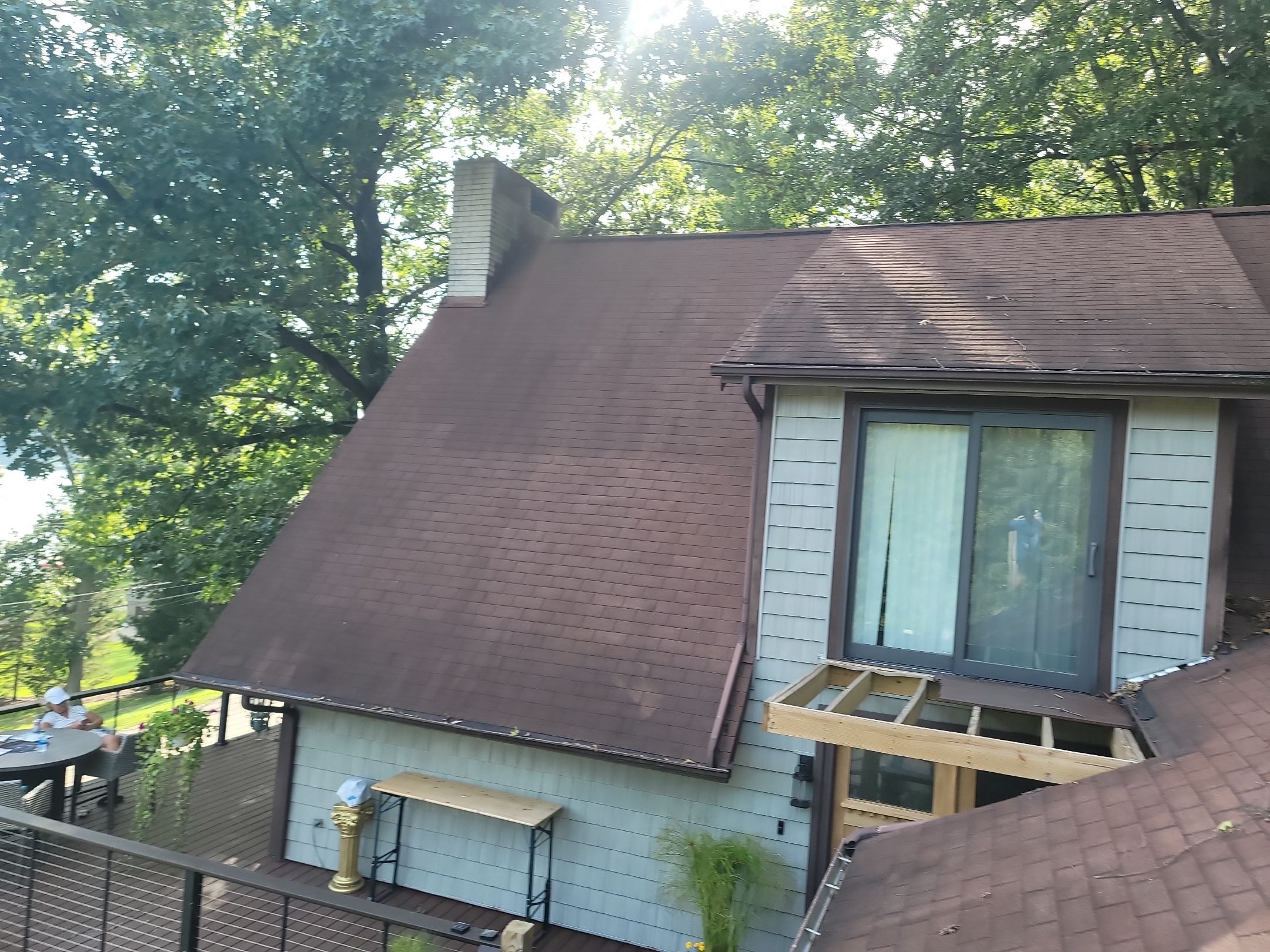 ATLAS PINNACLE COLOR: BURNT HICKORY DRIP EDGE: MUSKET BROWN by Eagle Eye Roofing
