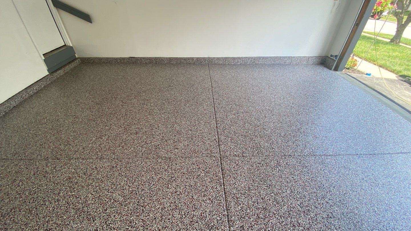 Garage Floor using Buckeye by Your1DayFloor.com