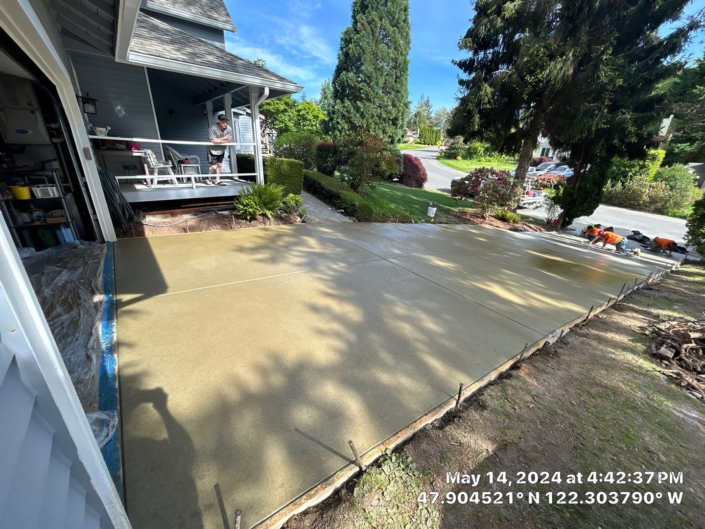 Debbie | Concrete Driveway by Jireh Asphalt & Concrete Inc 