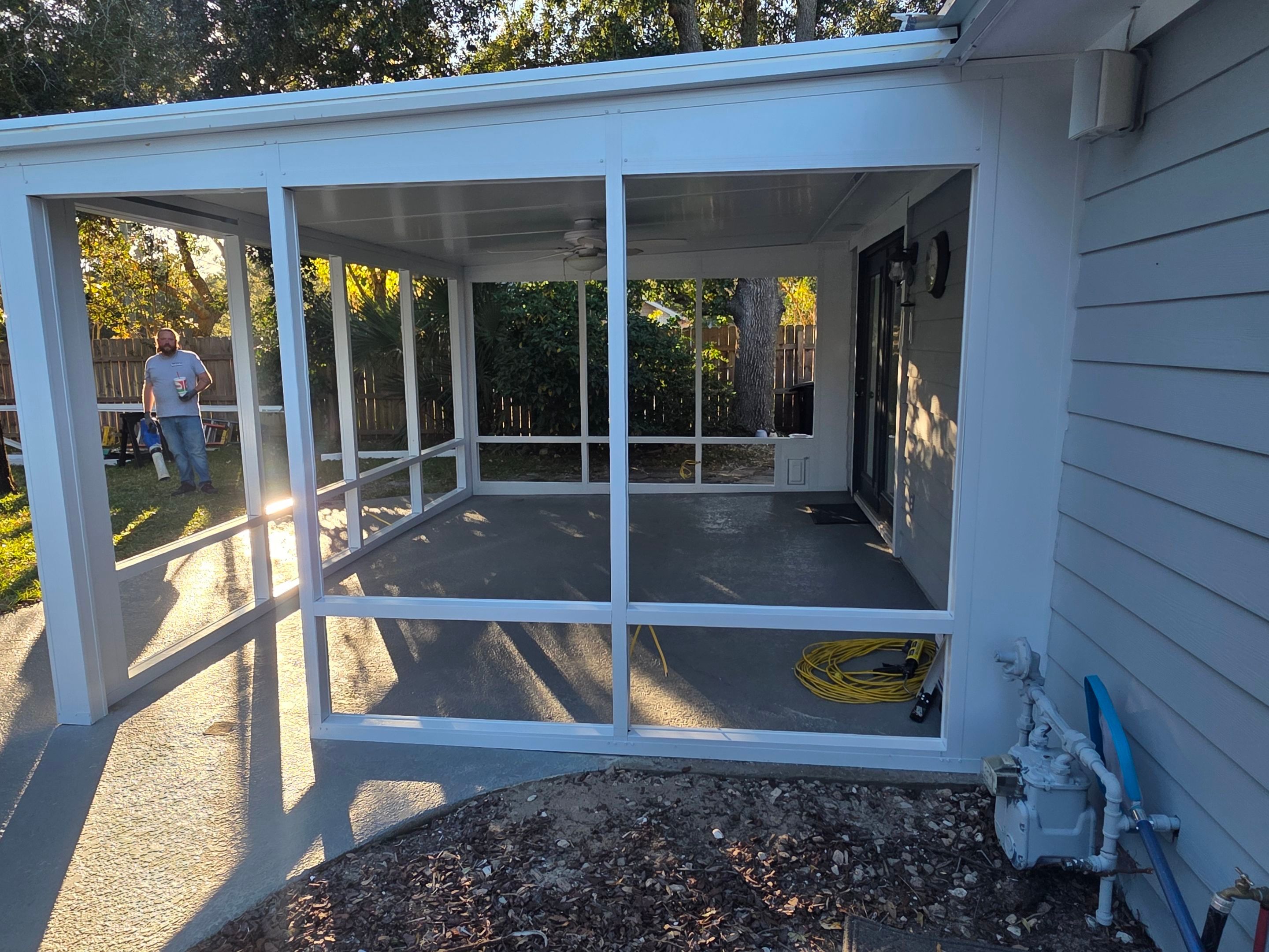 Patio Cover to Glass Room in Mary Esther, FL by Titan Sunrooms