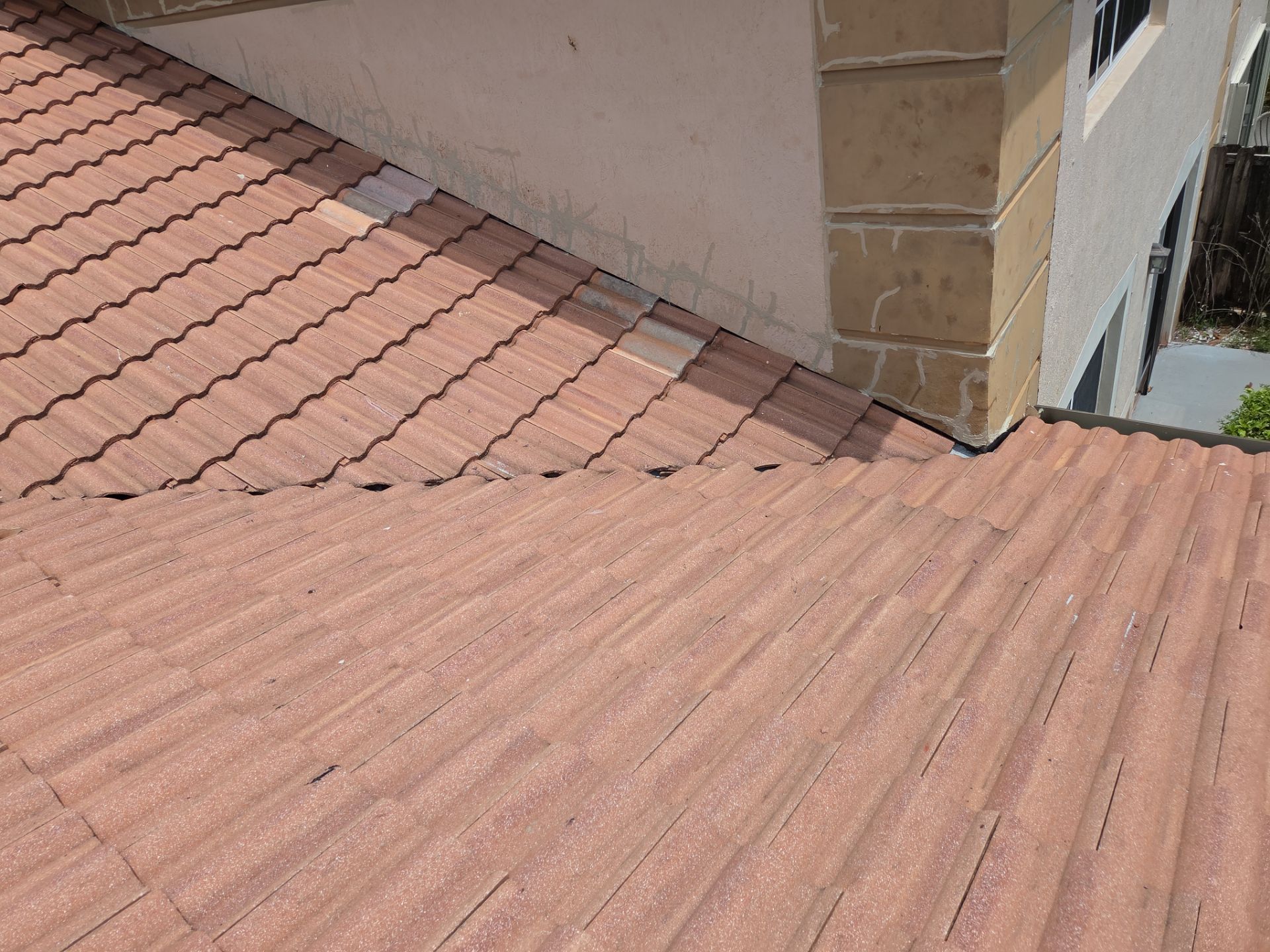 Clay Tile Roof Repair and Plywood Decking Replacement in Boynton Beach by Aastro Roofing