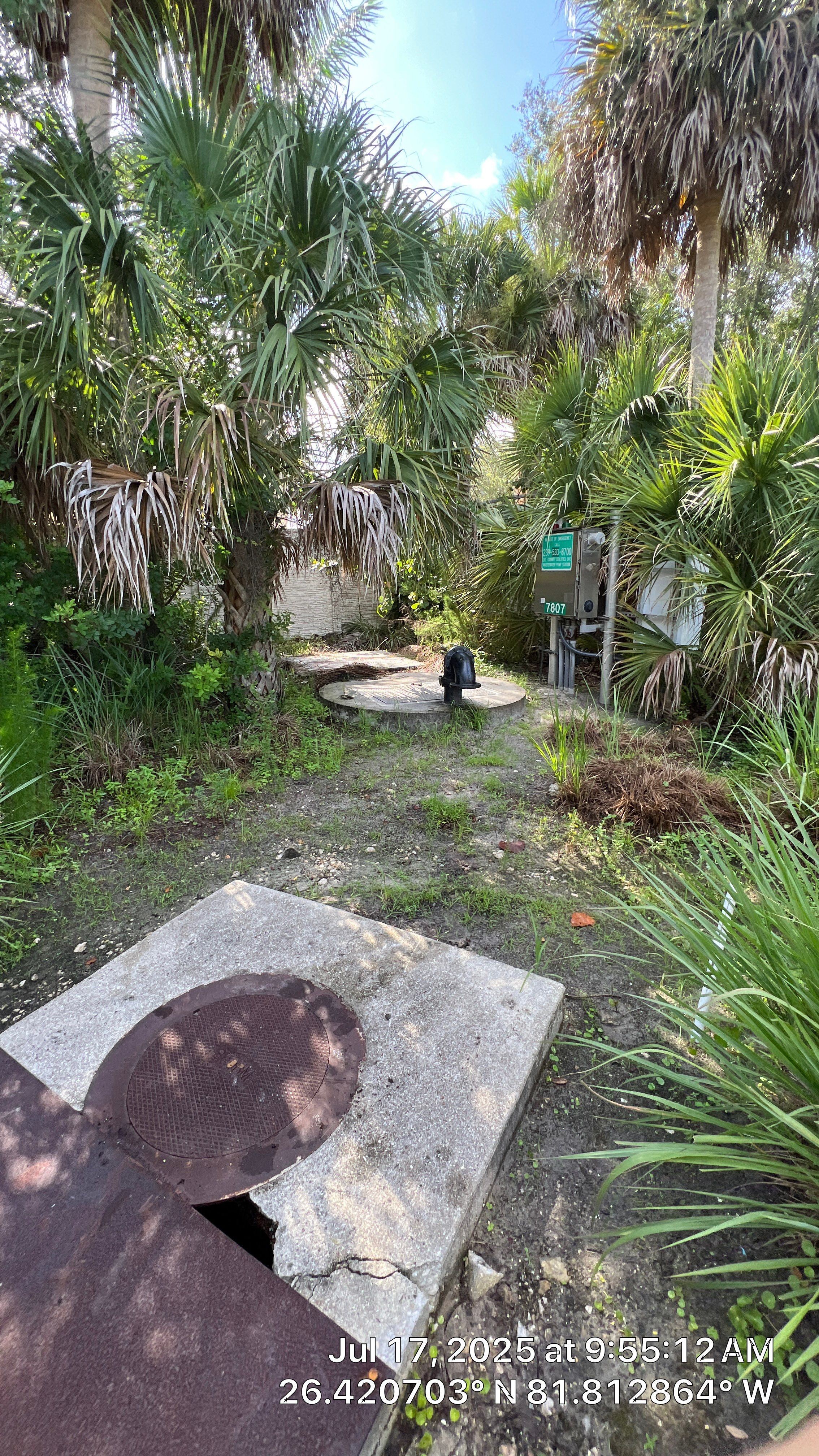 Catch Basin Cleaning with 1 Tom Plumber in Estero by APS Power & Water